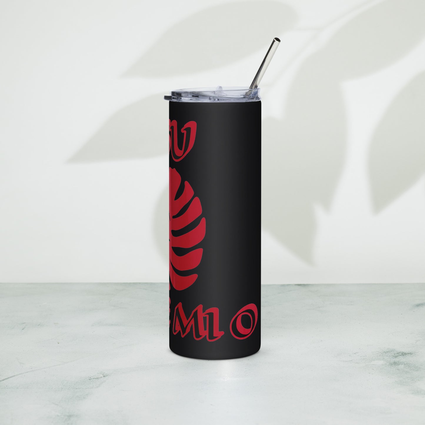 Esu Mase Mio Isese Icon Black Stainless steel tumbler