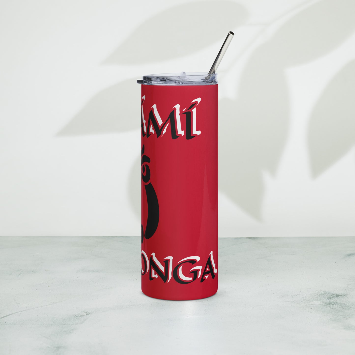 Iyaami Osoronga Icon Red Stainless steel tumbler 3