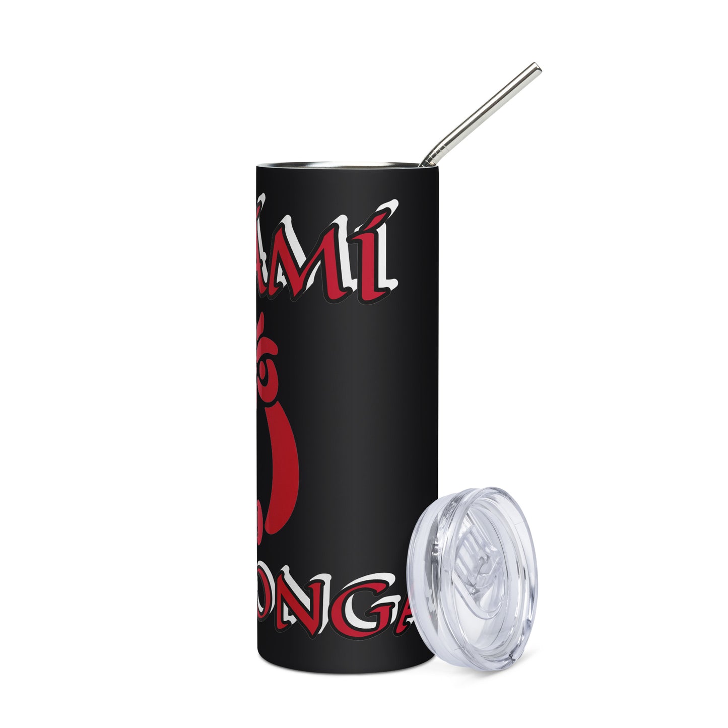 Iyaami Osoronga Icon Black Stainless steel tumbler 1