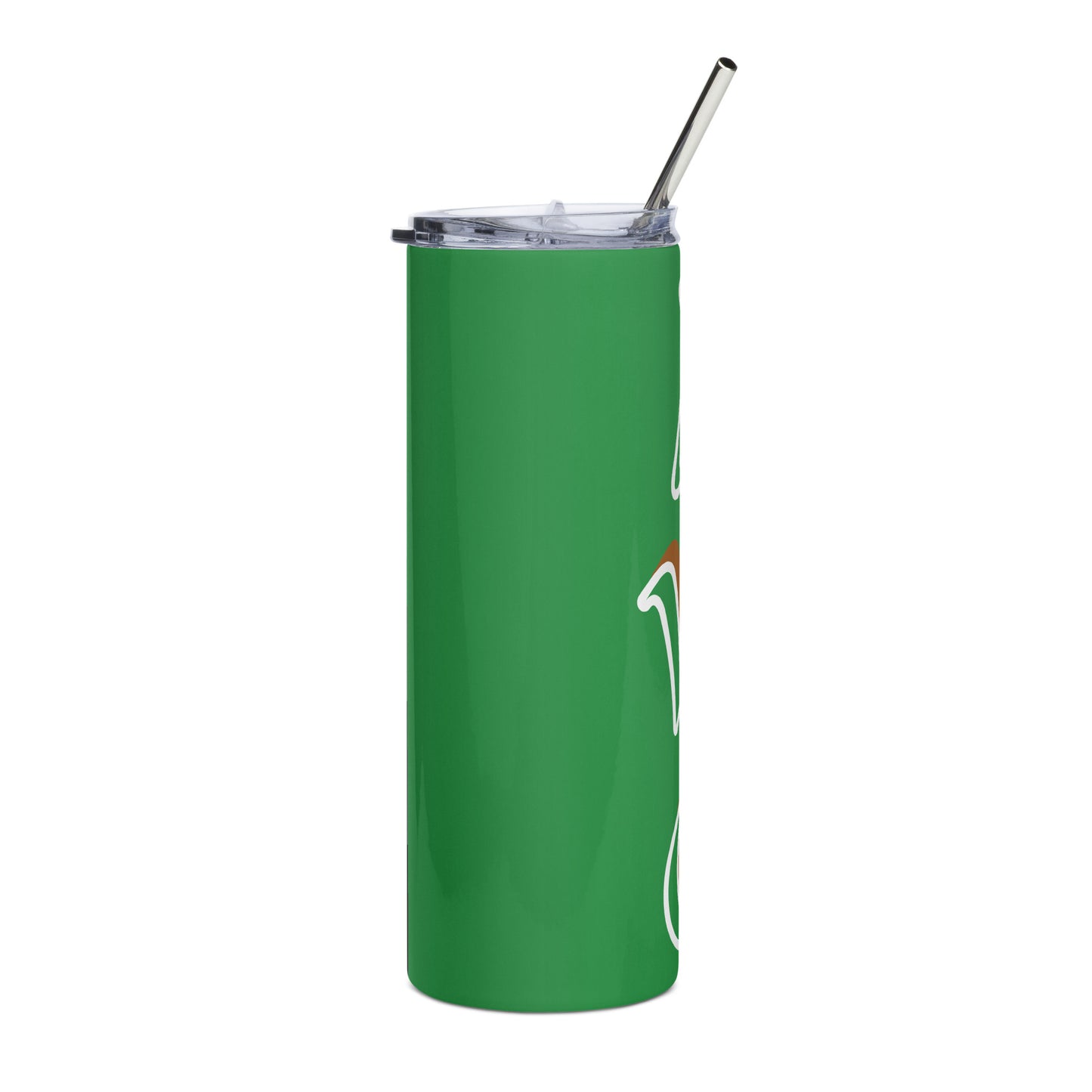 Àwo Isese Green Stainless steel tumbler