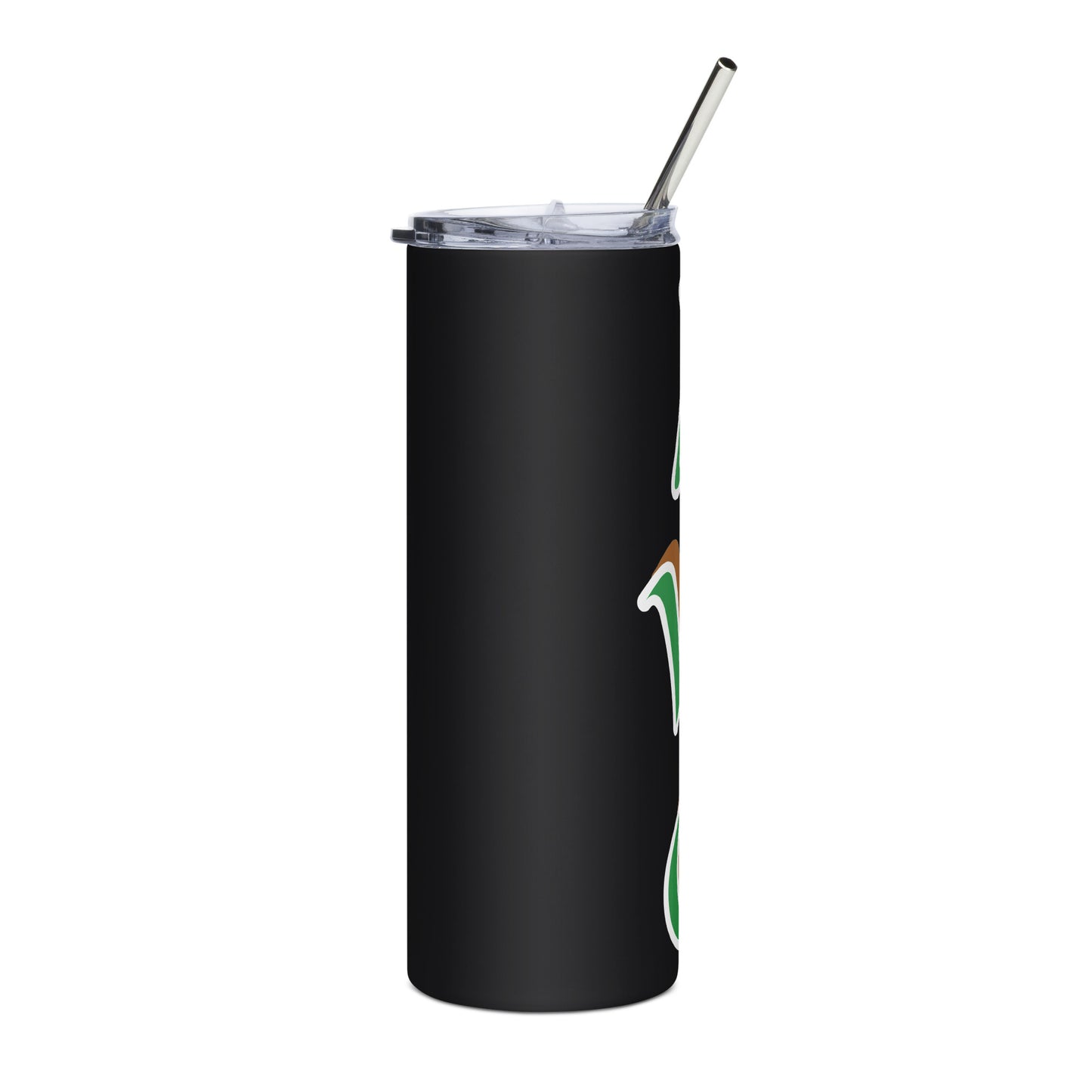 Àwo Isese Black/White Stainless steel tumbler