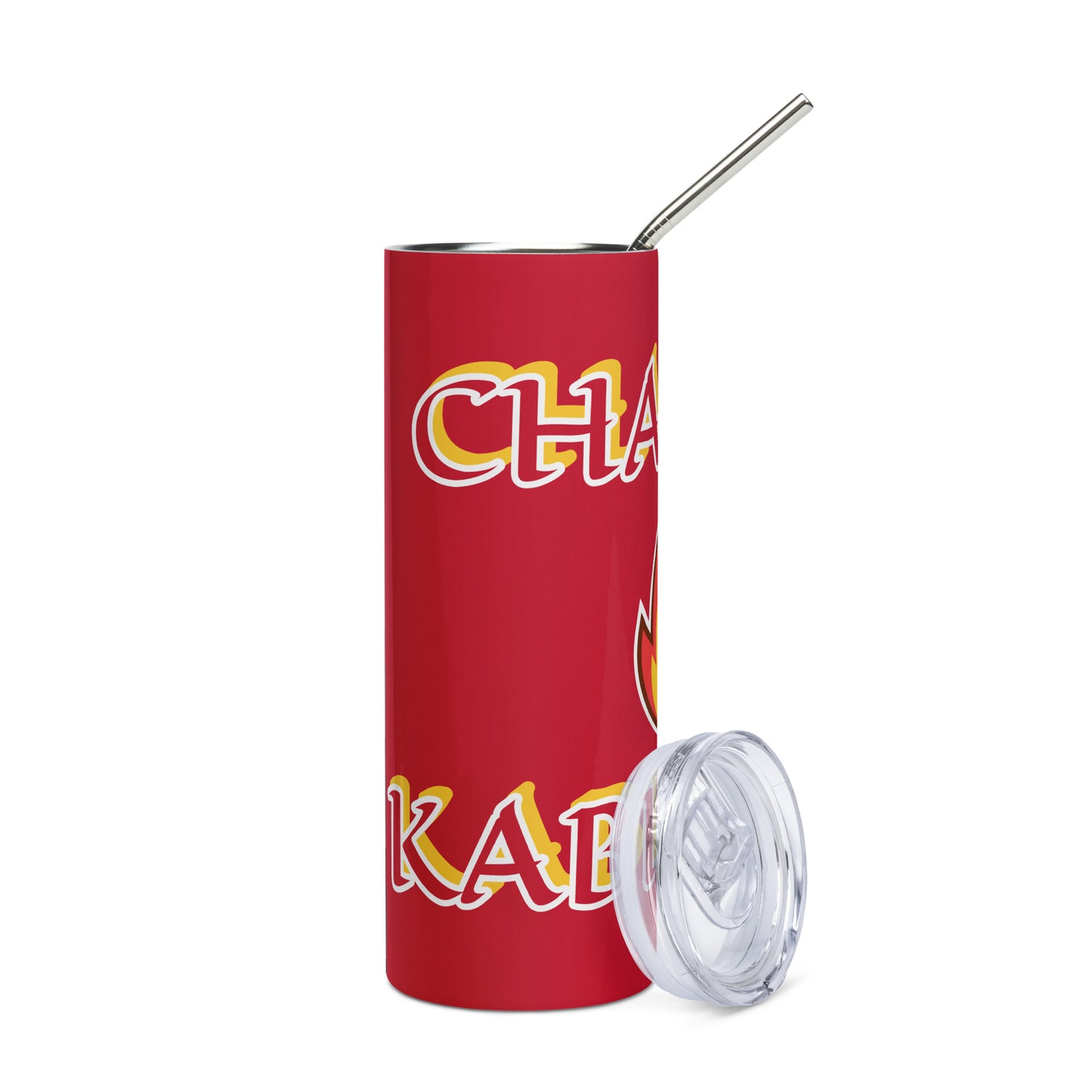 Chango Lucumi Icon Red Stainless steel tumbler