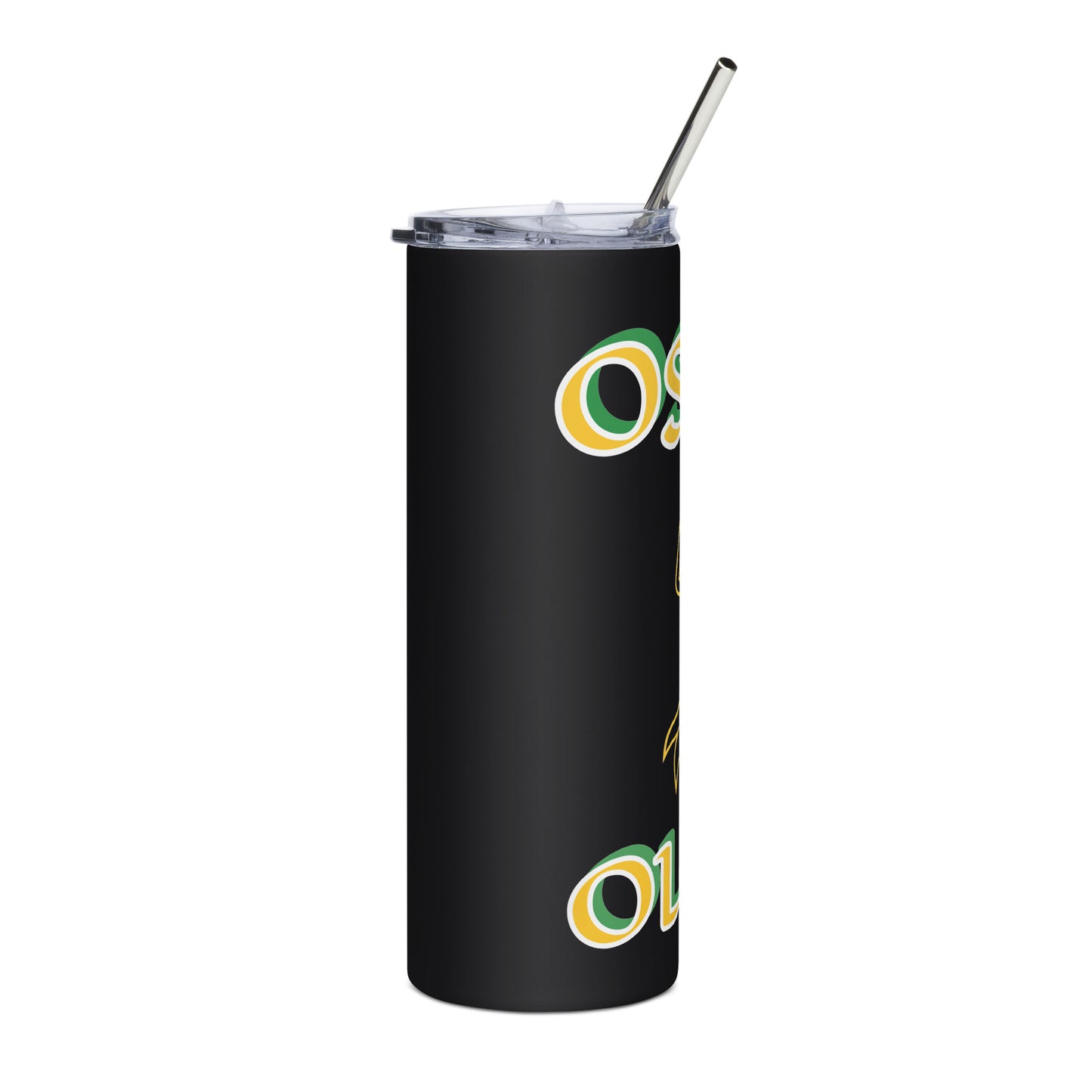 Osun Olodi Isese Icon White/Black Stainless steel tumbler 1