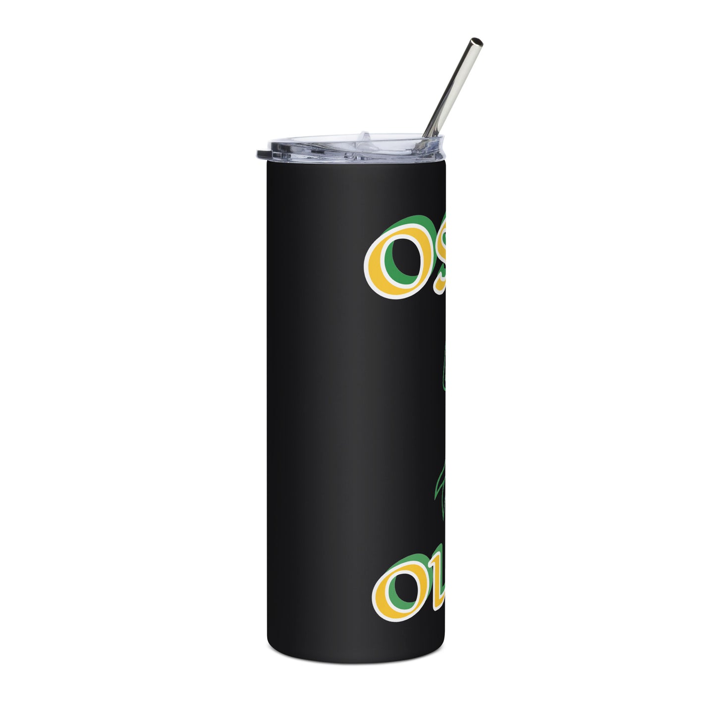 Osun Olodi Isese Icon White/Black Stainless steel tumbler 2