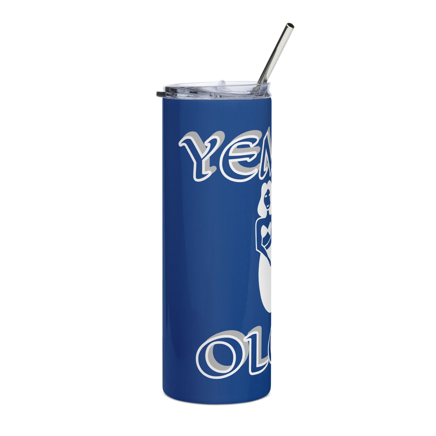 Yemaya Lucumi Icon Blue Stainless steel tumbler