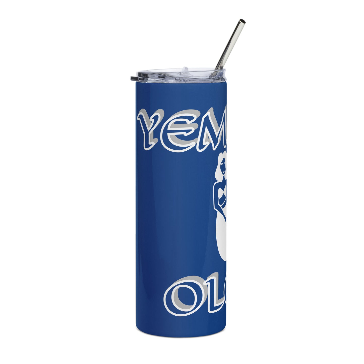 Yemonja Isese Icon Blue Stainless steel tumbler