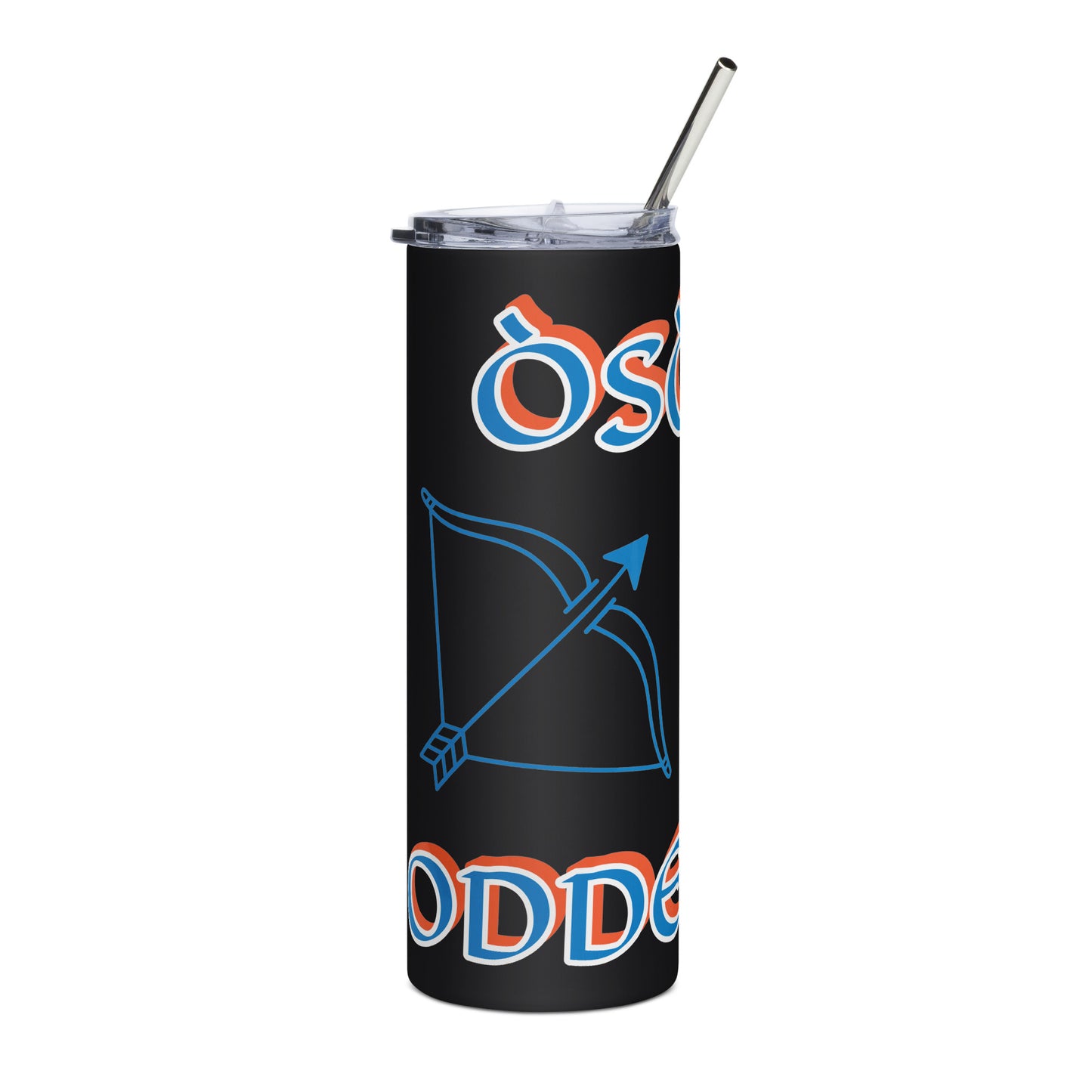 Osoosi Isese Icon White/Black Stainless steel tumbler