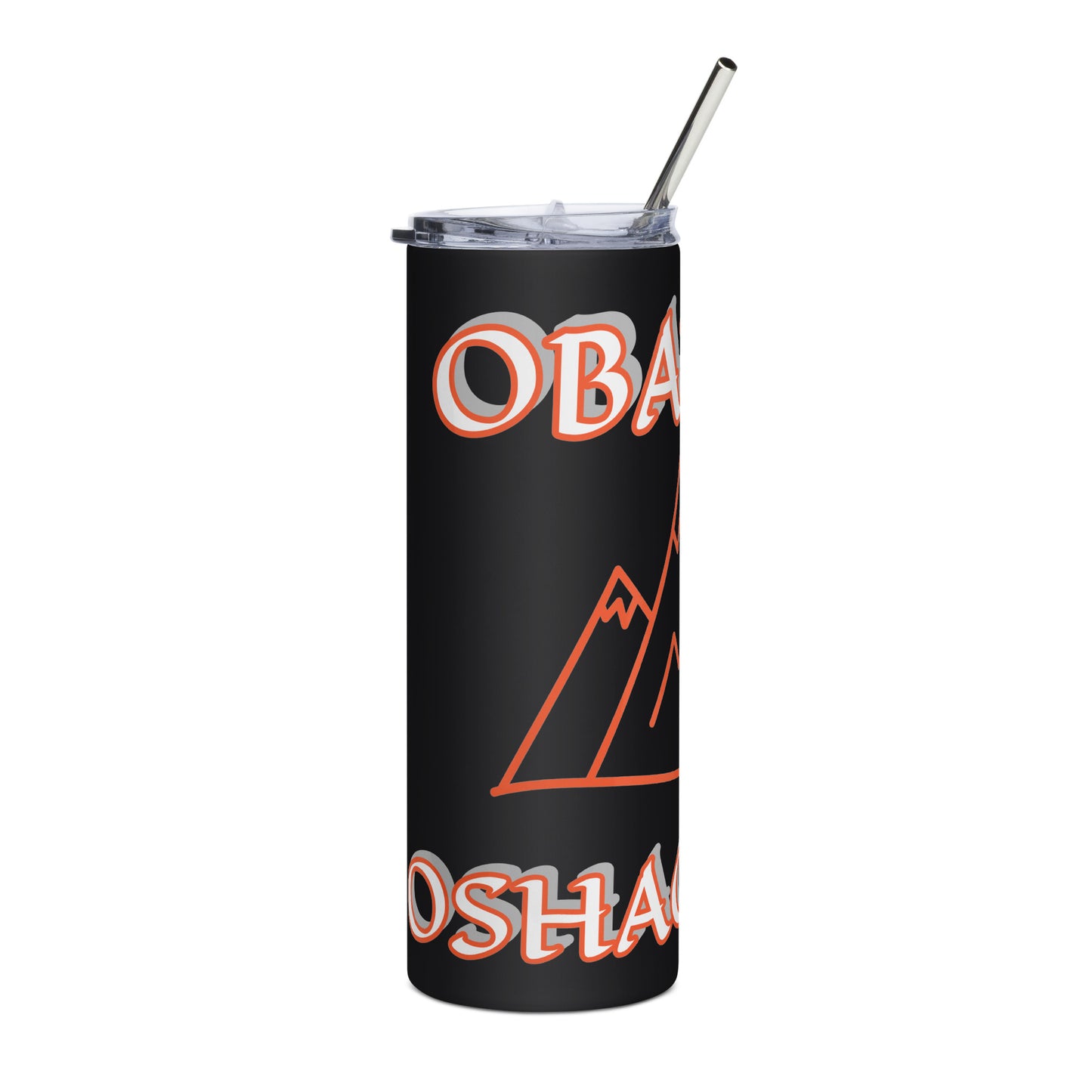 Obatala Oshagriñan Icon Black/White Stainless steel tumbler