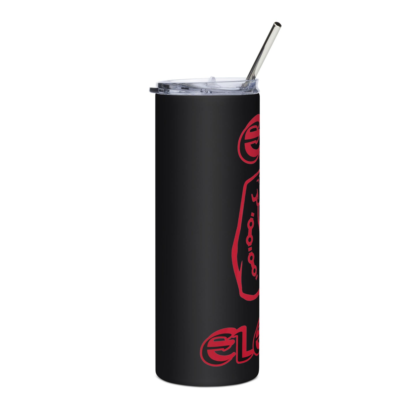 Esu Elegba Isese Icon Black Stainless steel tumbler