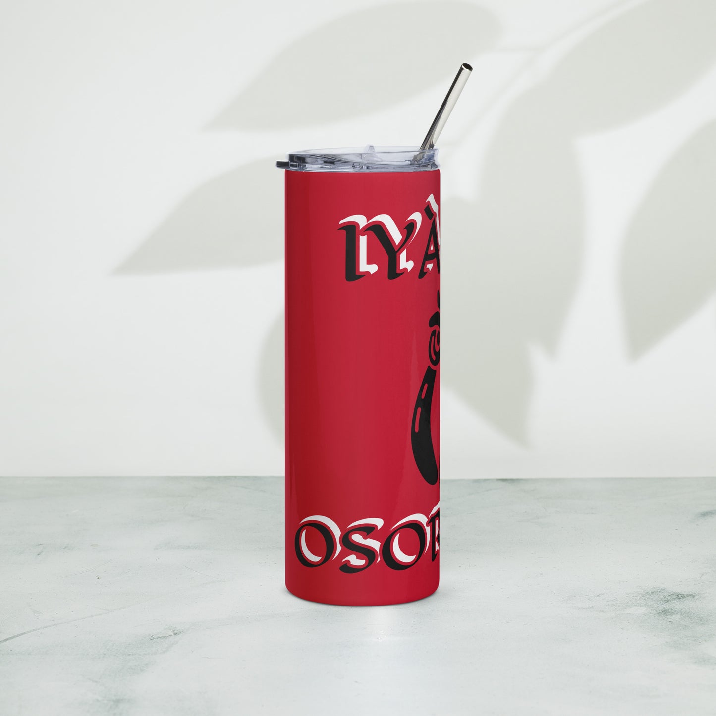 Iyaami Osoronga Icon Red Stainless steel tumbler 3