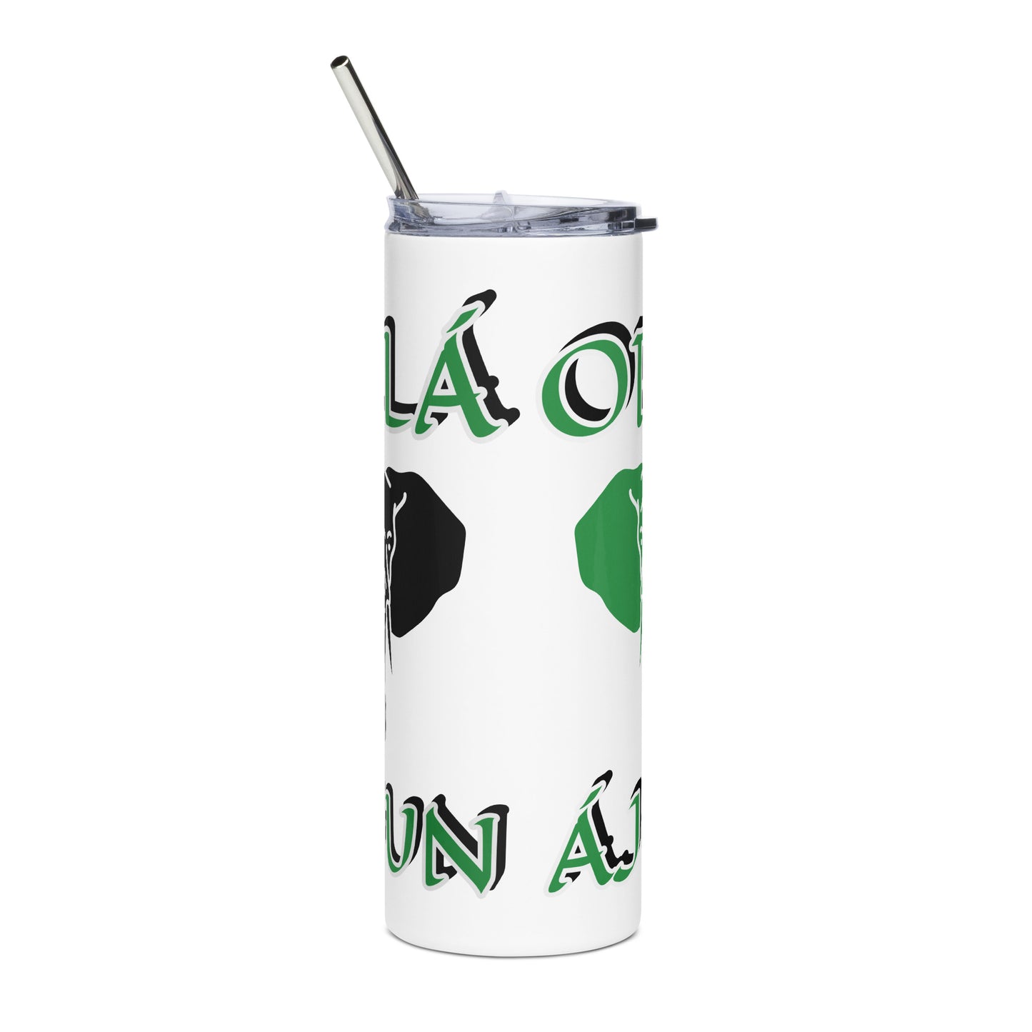 ORUNMILÁ Aje ju Ogun White Stainless steel tumbler