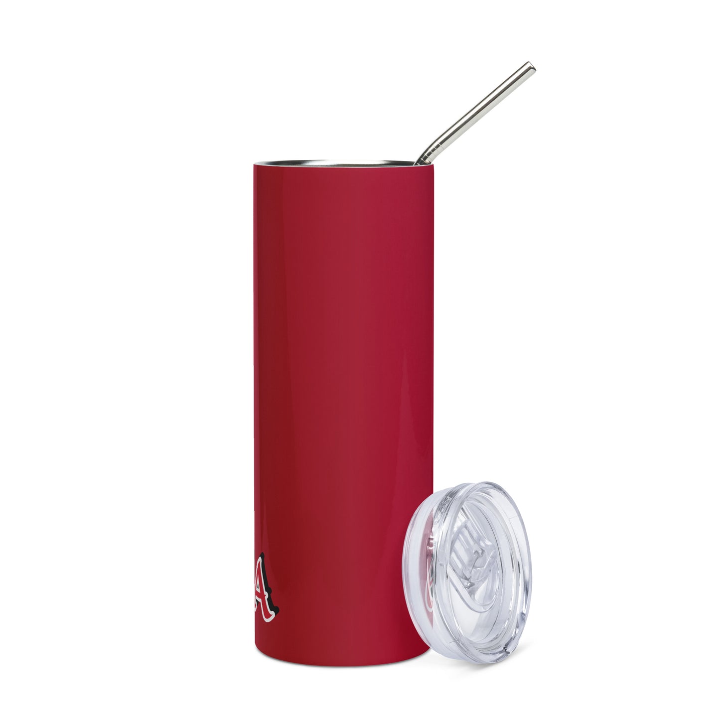 Eshu Eleggua Lucumi Icon Red Stainless steel tumbler