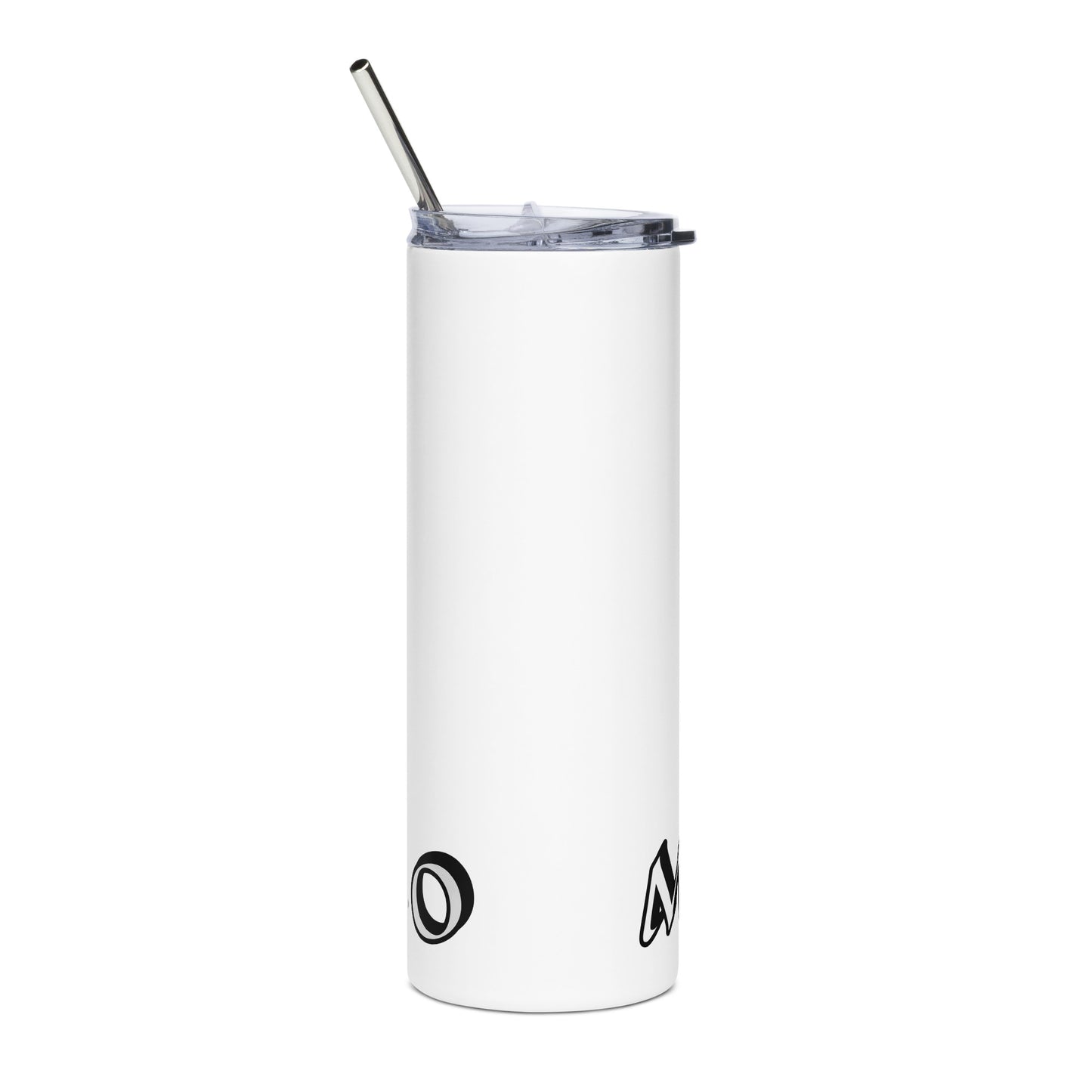 Eshu Mase Mio Lucumi Icon White Stainless steel tumbler