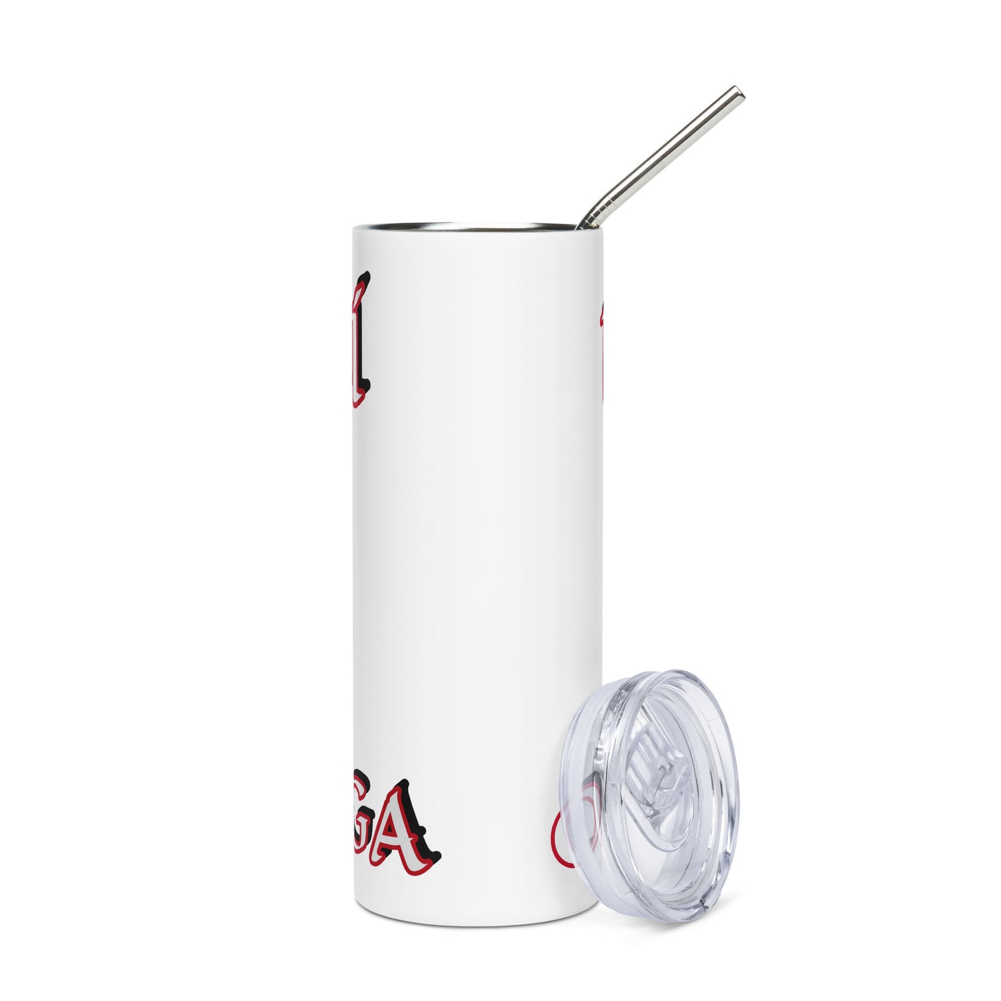 Iyaami Osoronga Icon White Stainless steel tumbler 2