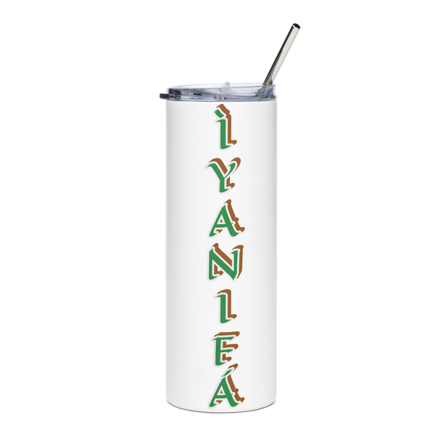 ÌYANIFÁ Isese Black/White Stainless steel tumbler