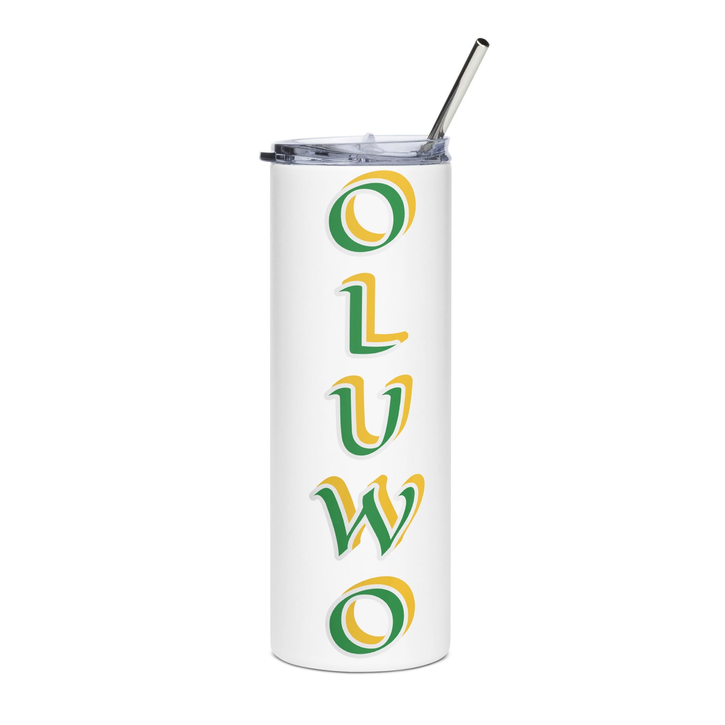 Oluwo Lucumi Black/White Stainless steel tumbler