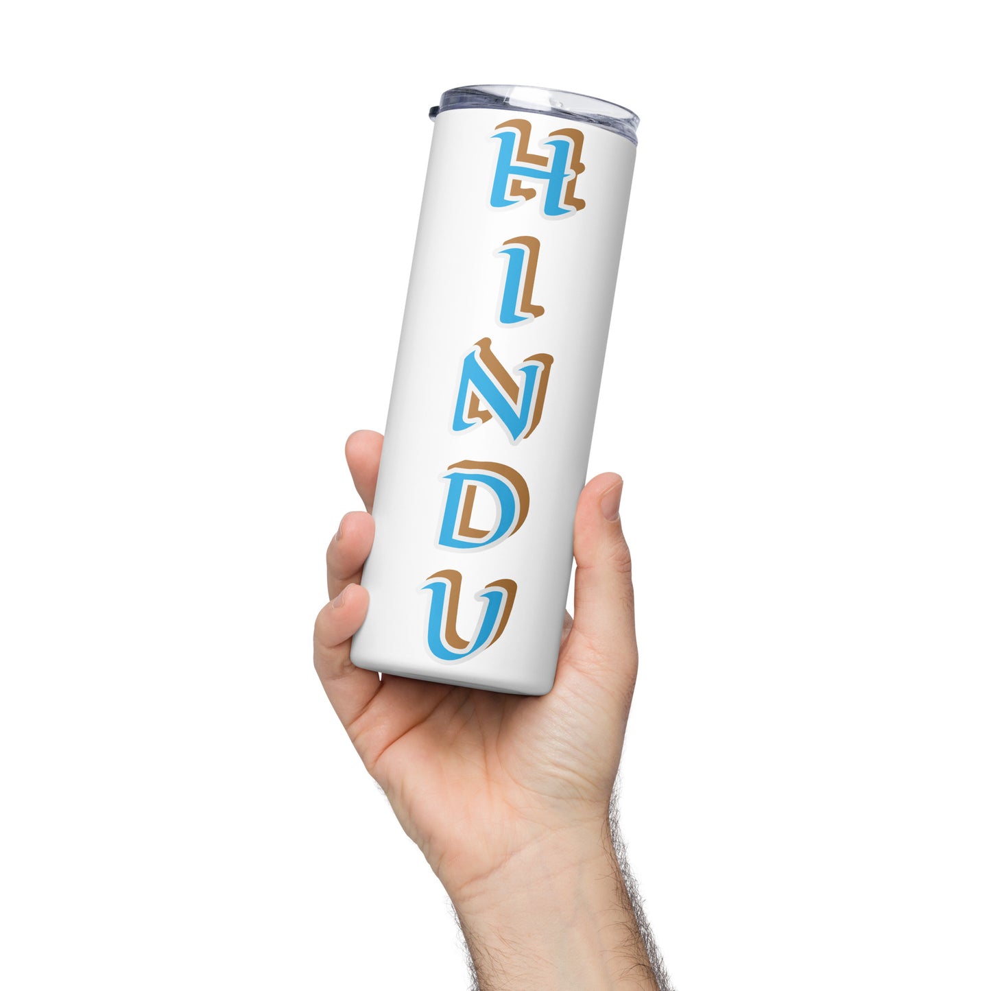 Hindu Black/White Stainless steel tumbler