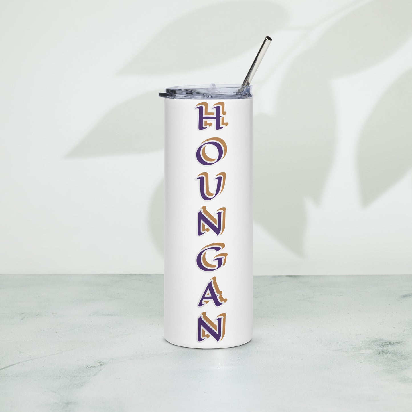 Houngan Black/White Stainless steel tumbler