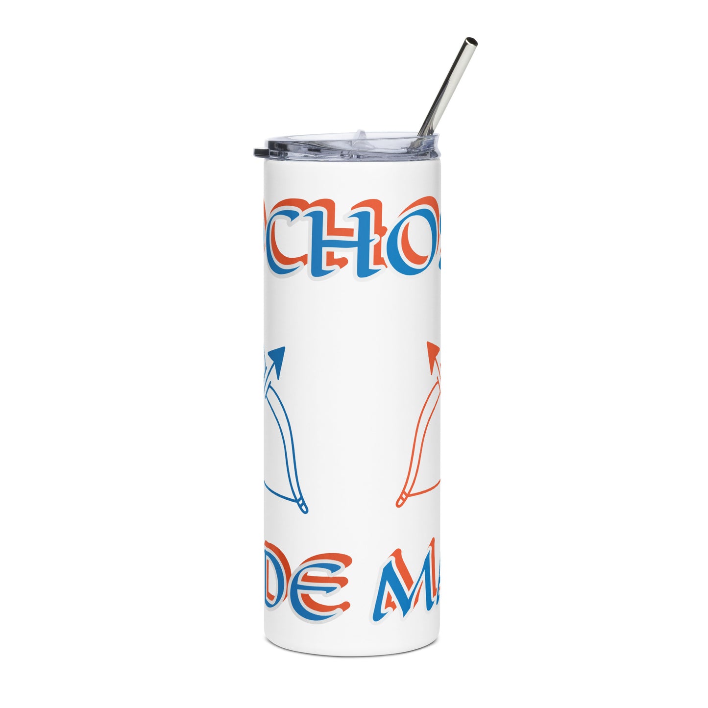 Ochosi Icon White/Black Stainless steel tumbler