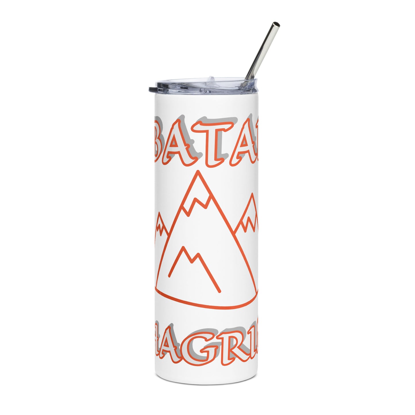 Obatala Oshagriñan Icon Black/White Stainless steel tumbler