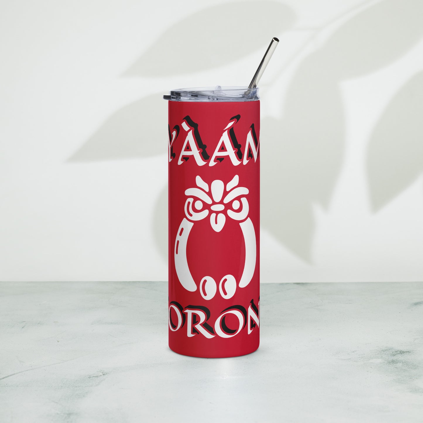 Iyaami Osoronga Icon Red Stainless steel tumbler 2