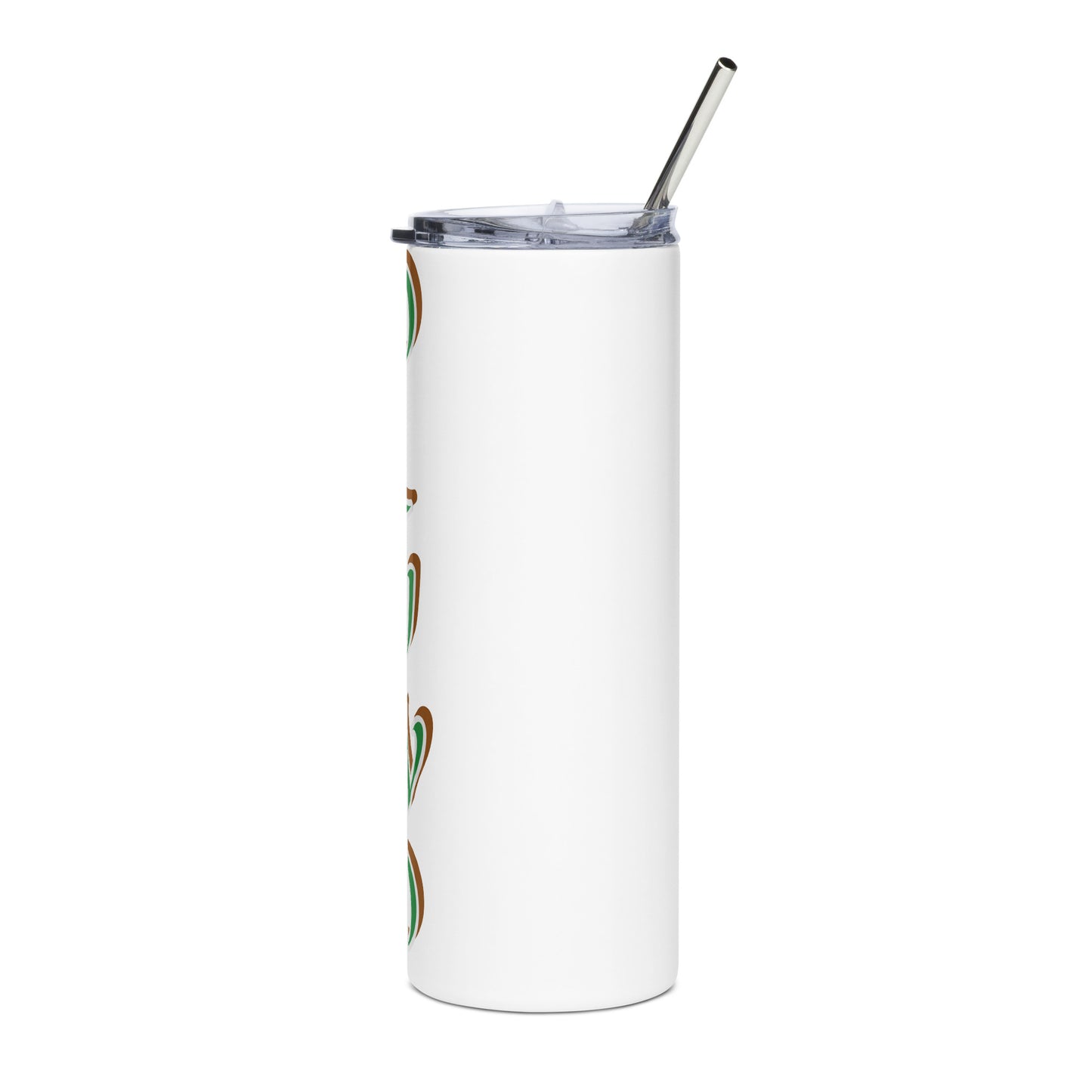 Oluwo Isese Black/White Stainless steel tumbler