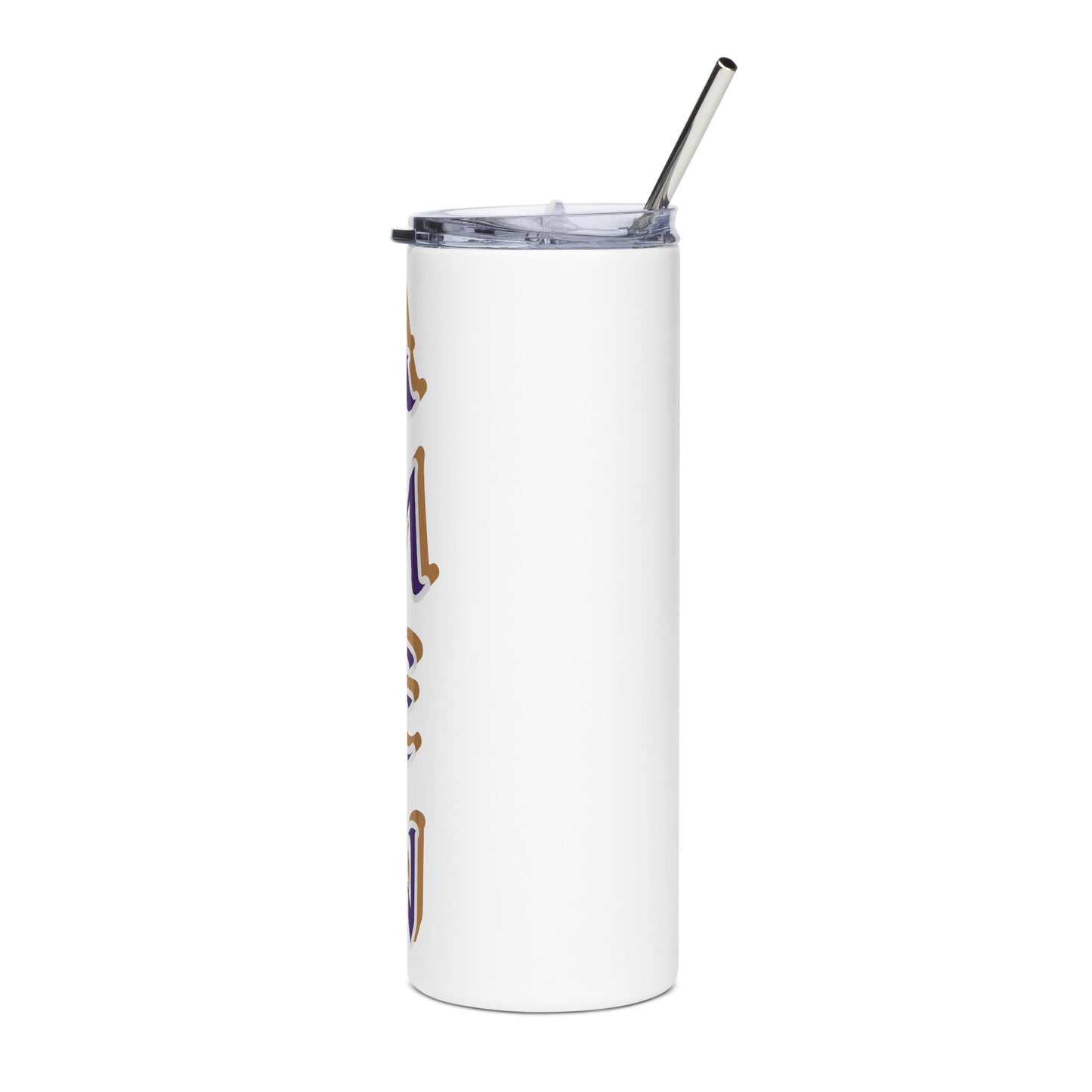 Amen 2 Black/White Stainless steel tumbler