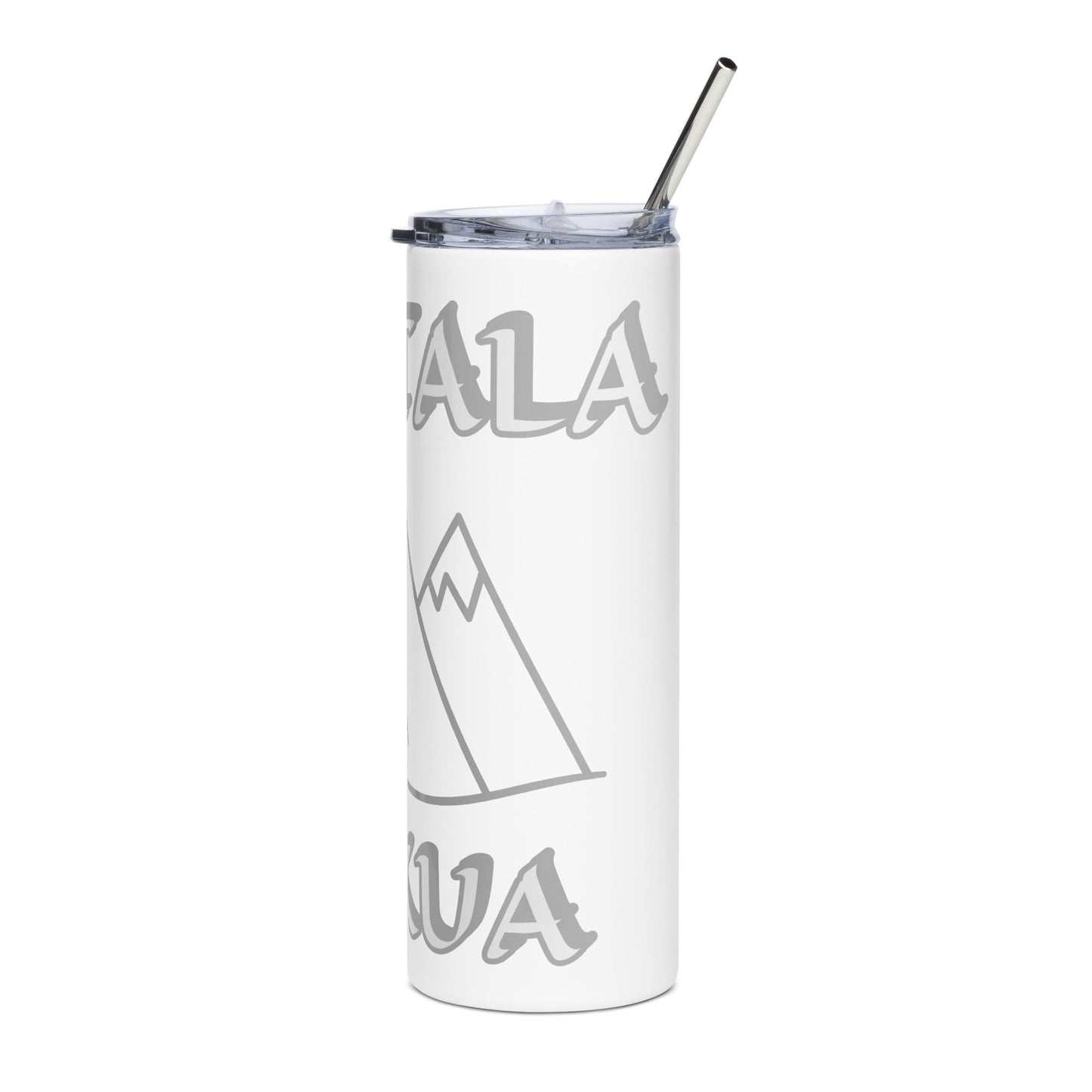 Obatala Icon Black/White Stainless steel tumbler