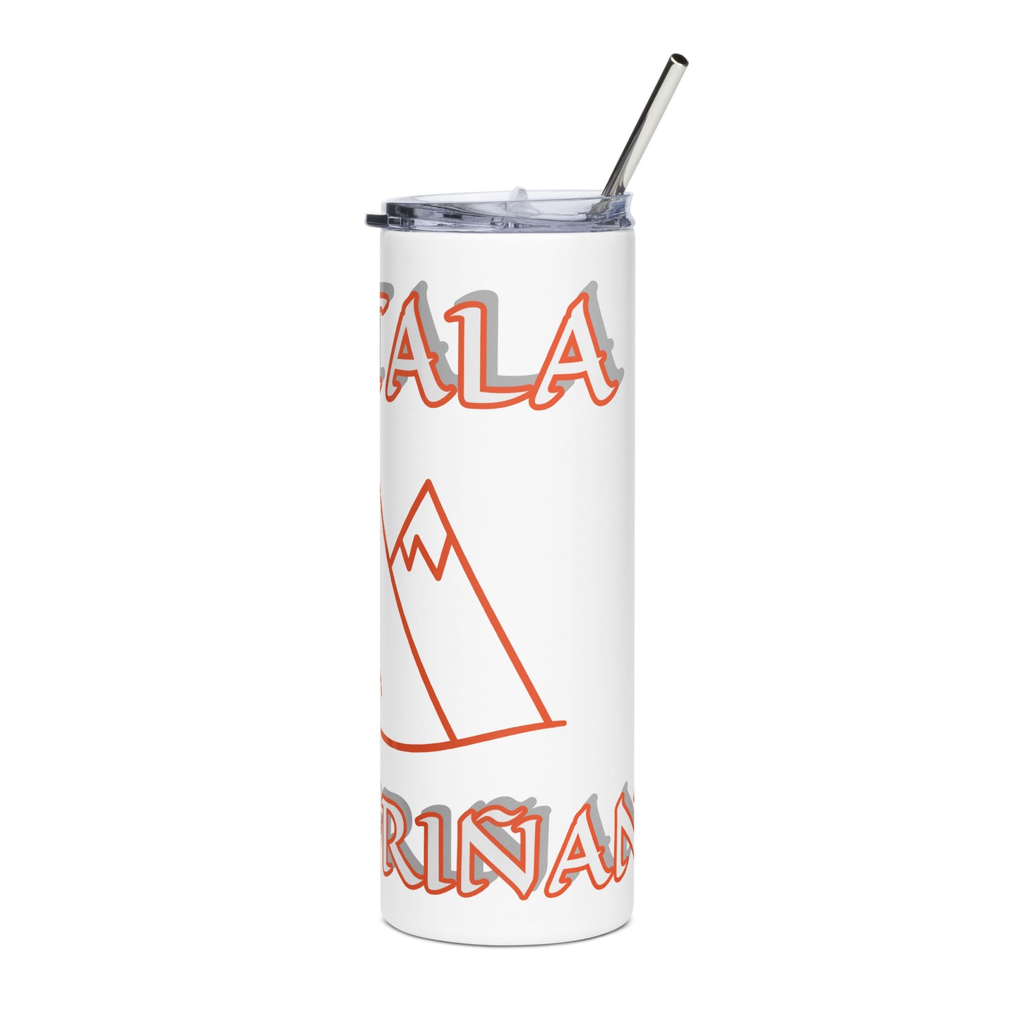 Obatala Oshagriñan Icon Black/White Stainless steel tumbler