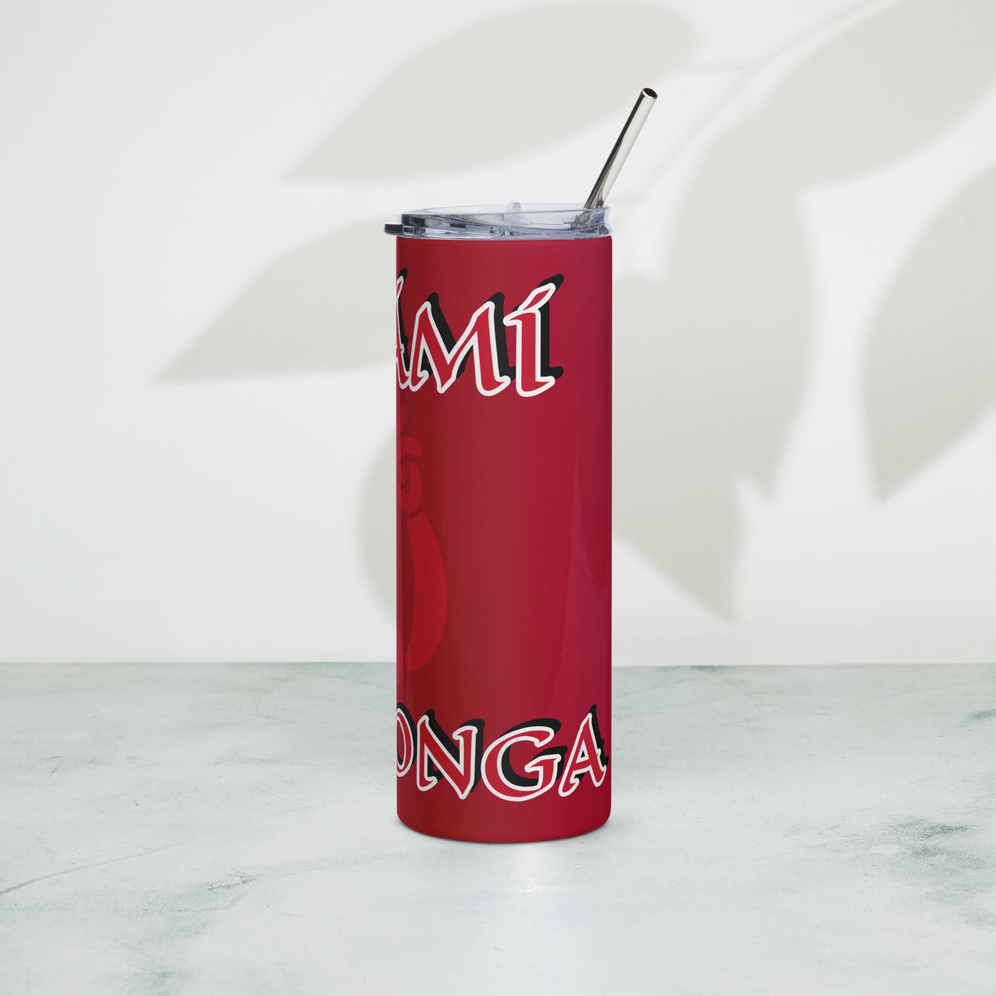 Iyaami Osoronga Icon Red Stainless steel tumbler 1