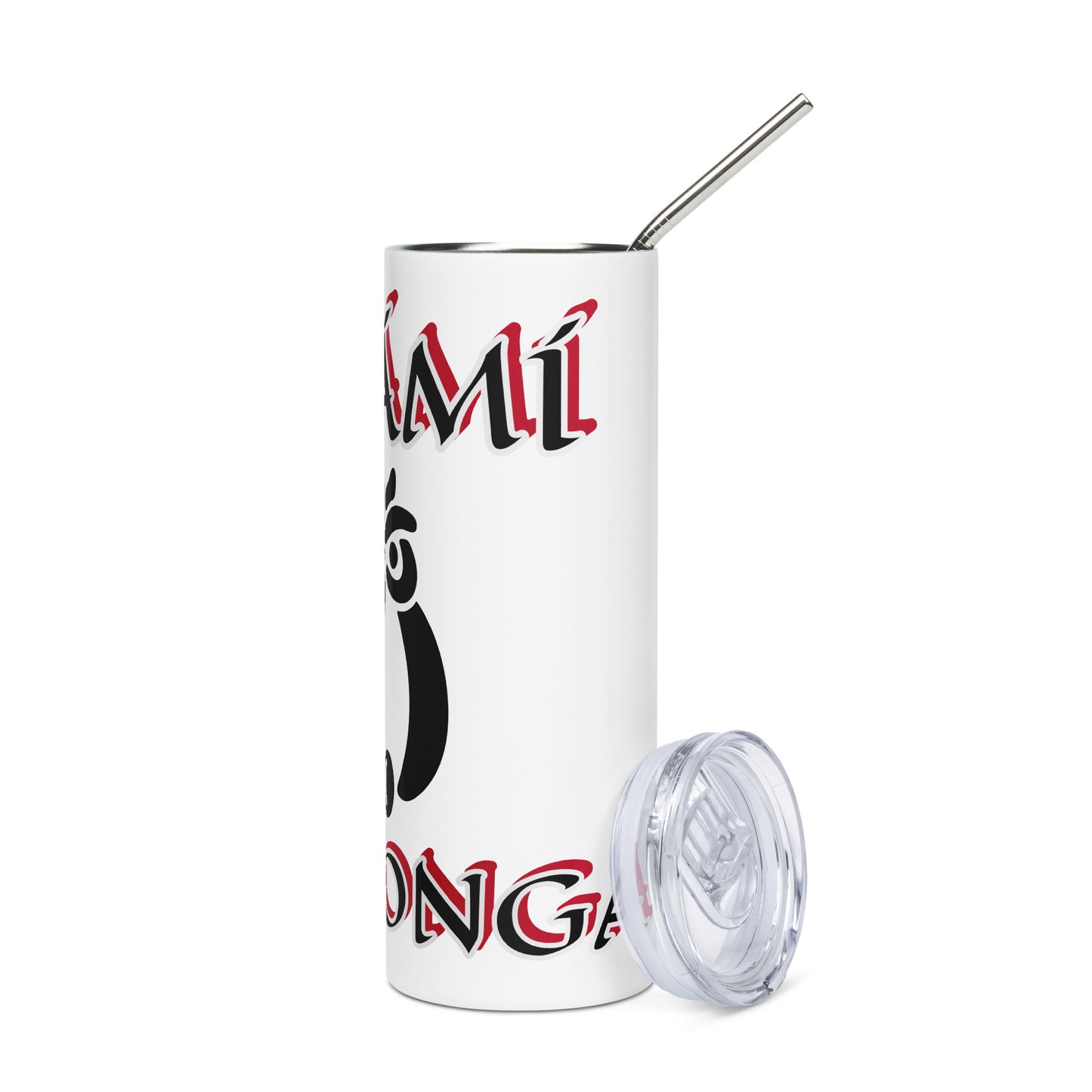 Iyaami Osoronga Icon White Stainless steel tumbler 3