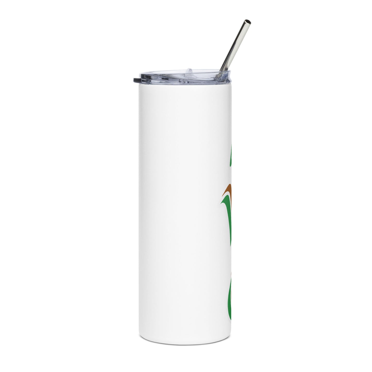 Àwo Isese Black/White Stainless steel tumbler