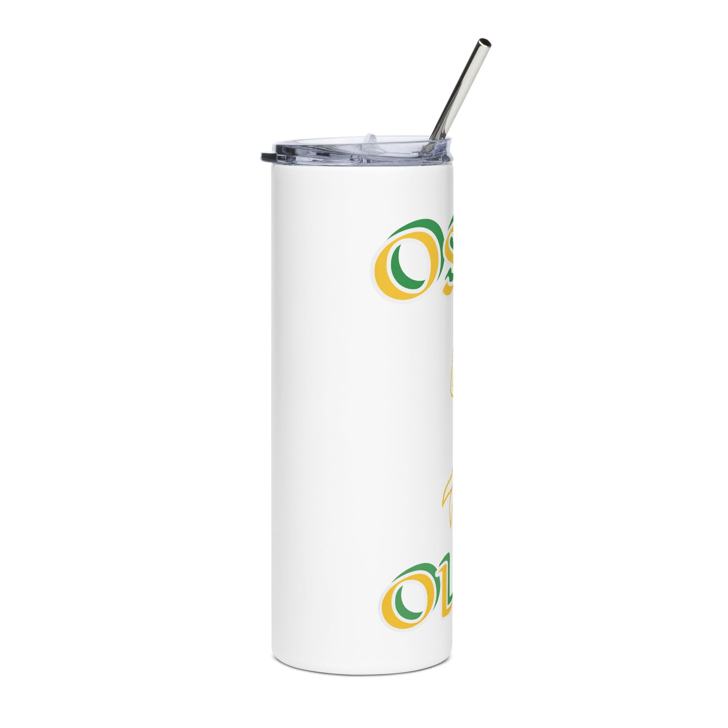 Osun Olodi Isese Icon White/Black Stainless steel tumbler 1