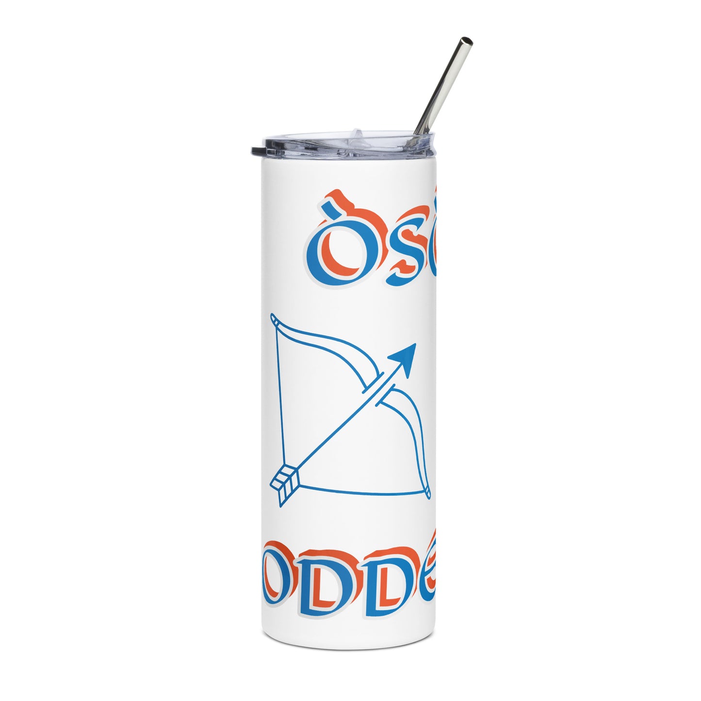 Osoosi Isese Icon White/Black Stainless steel tumbler