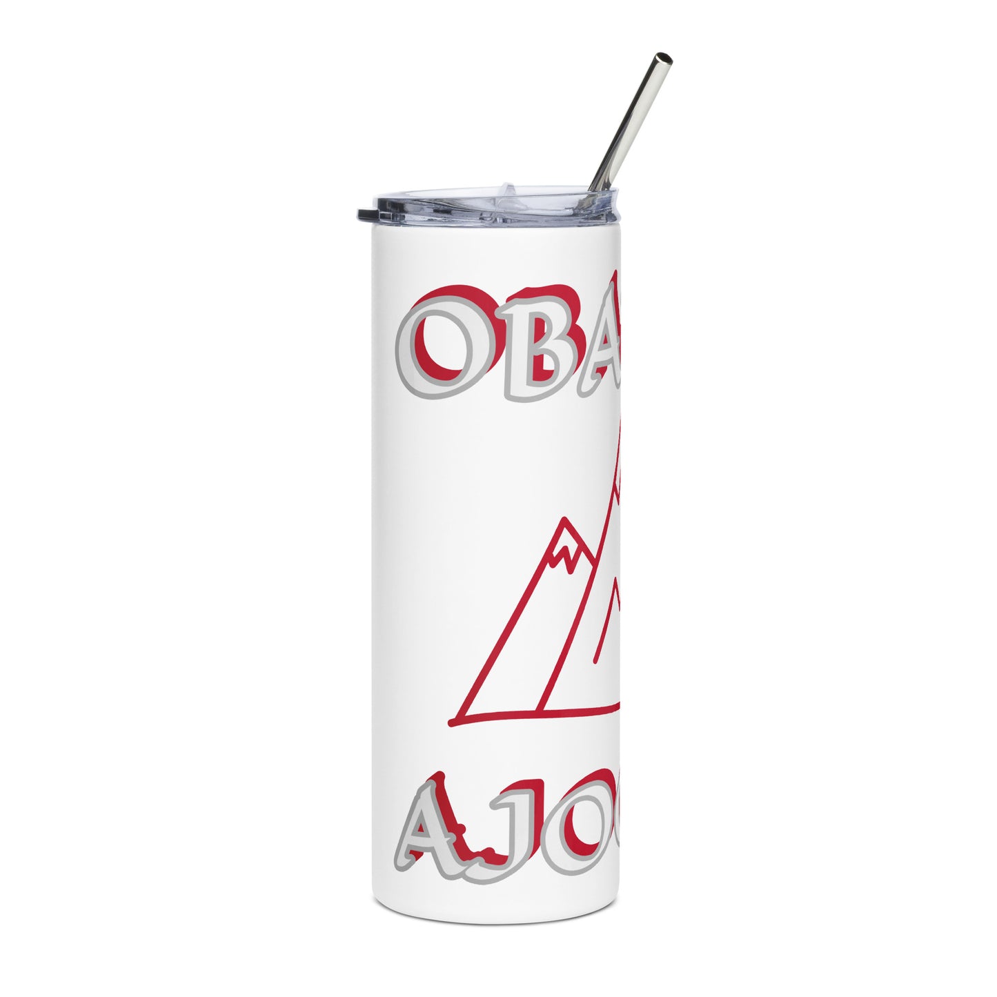 Obatala Ajoguna Isese Icon Black/White Stainless steel tumbler