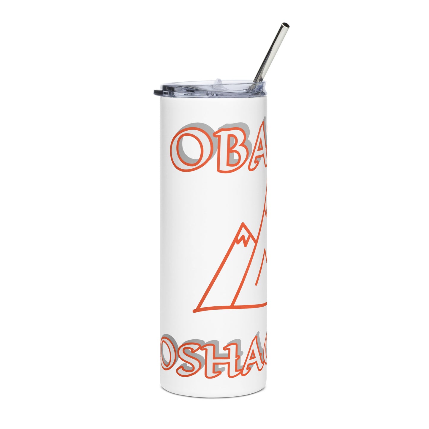 Obatala Oshagriñan Icon Black/White Stainless steel tumbler