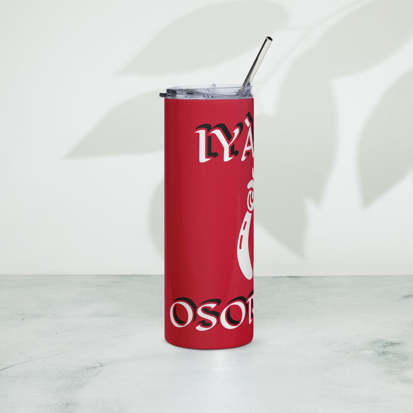 Iyaami Osoronga Icon Red Stainless steel tumbler 2