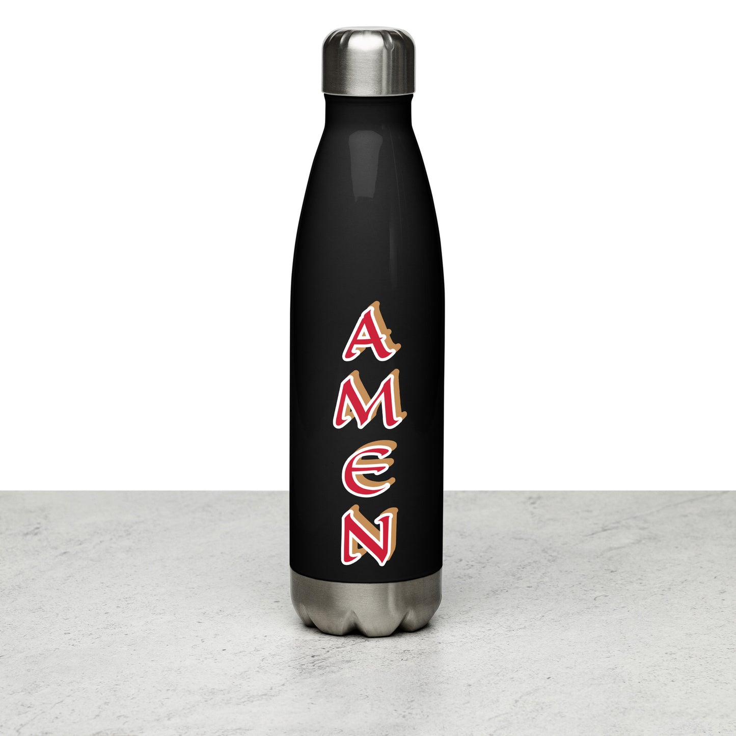 Amen Stainless steel water bottle 1