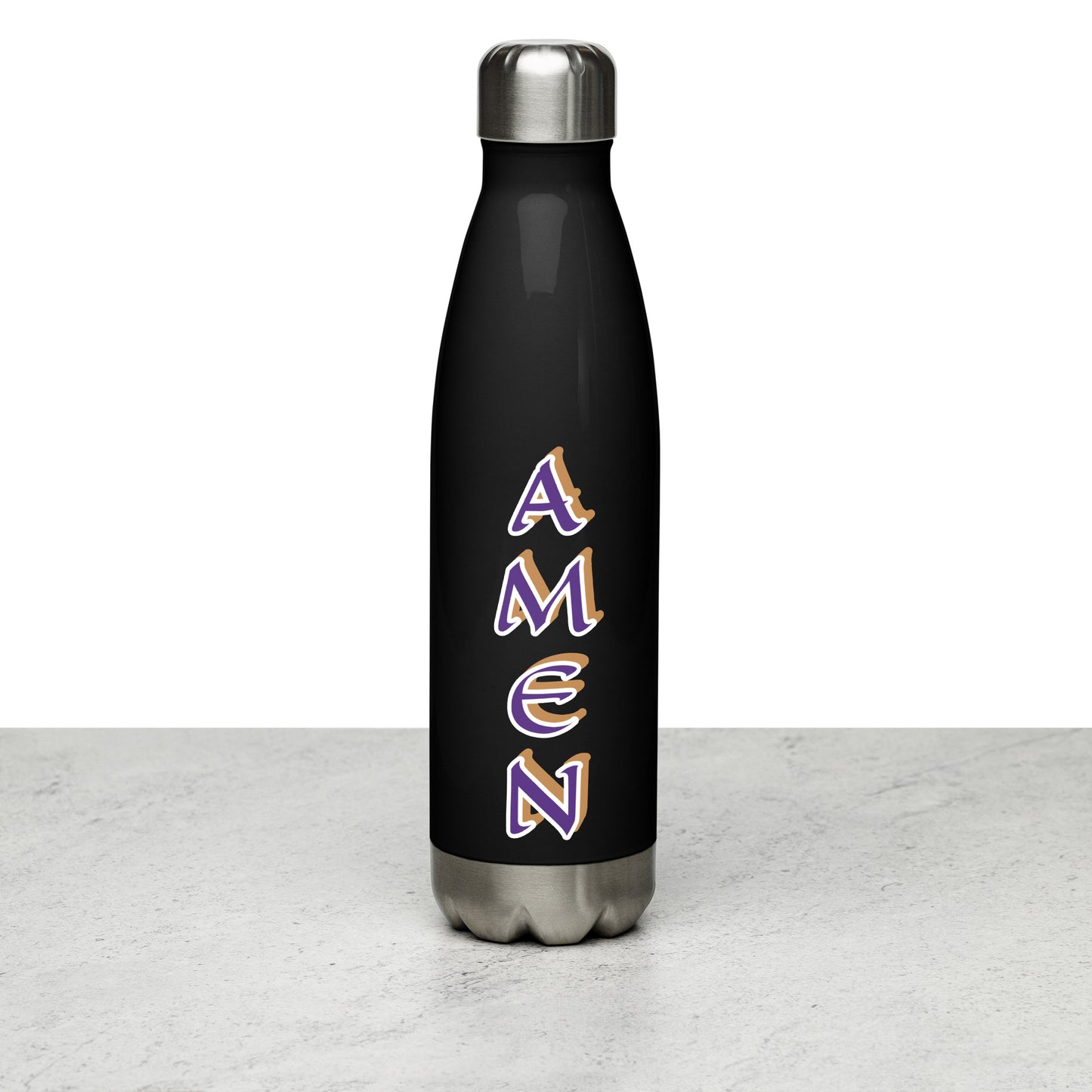 Amen Stainless steel water bottle 2