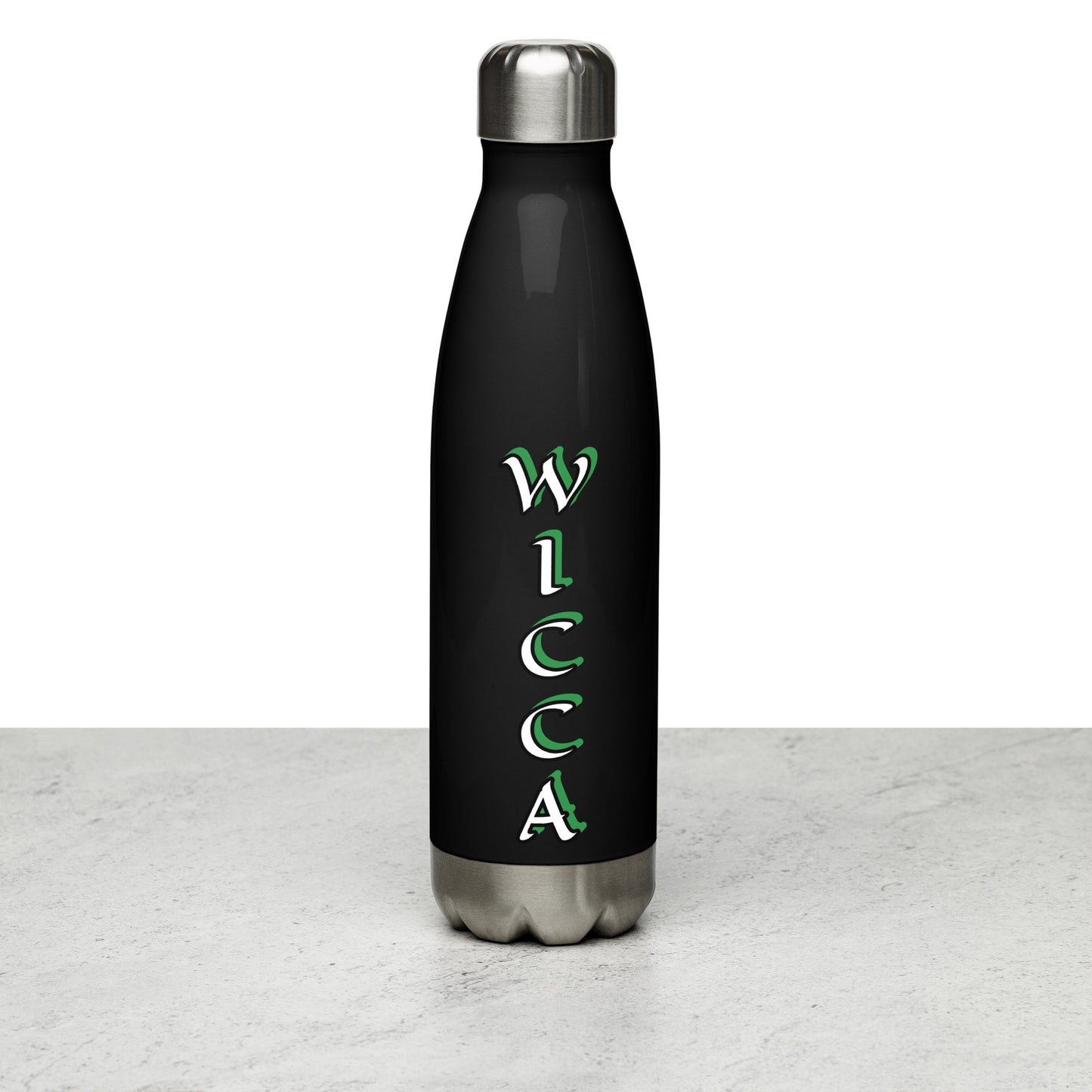 Wicca Stainless steel water bottle