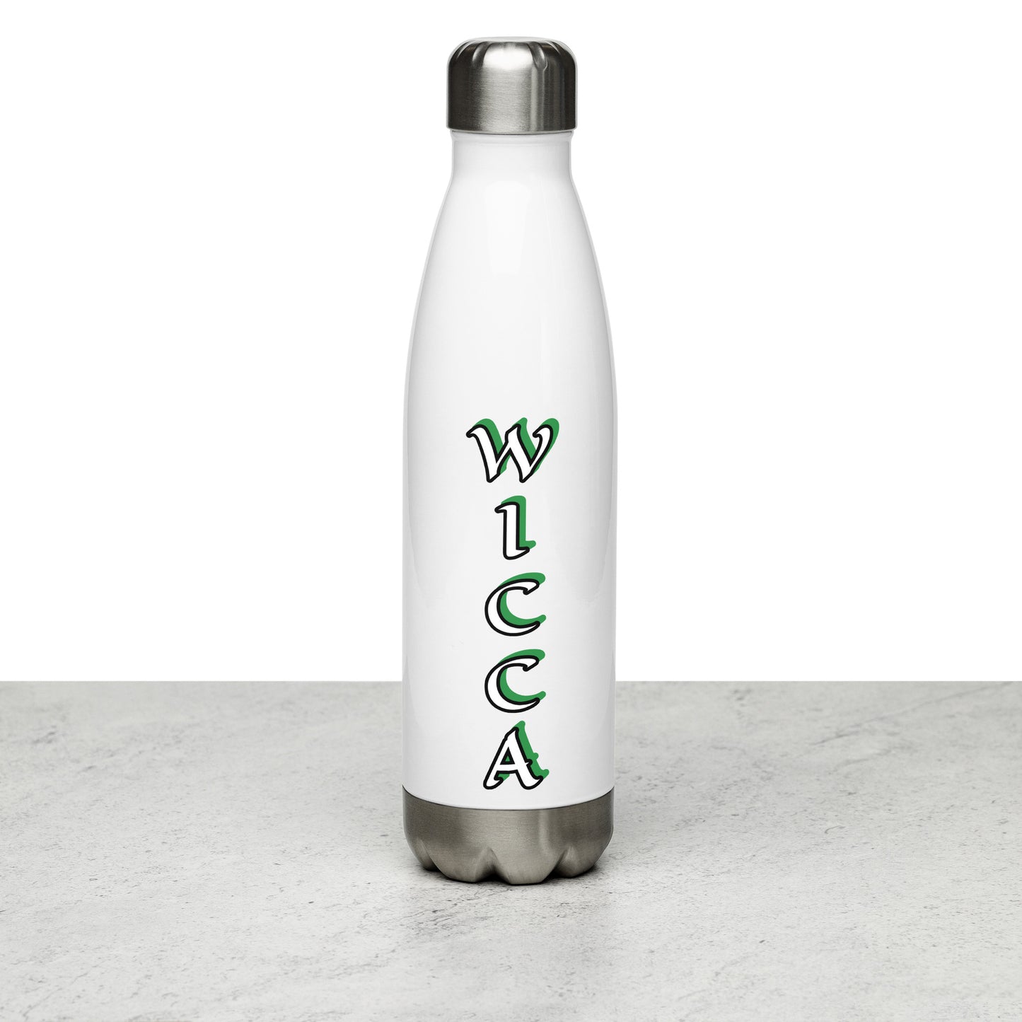 Wicca Stainless steel water bottle