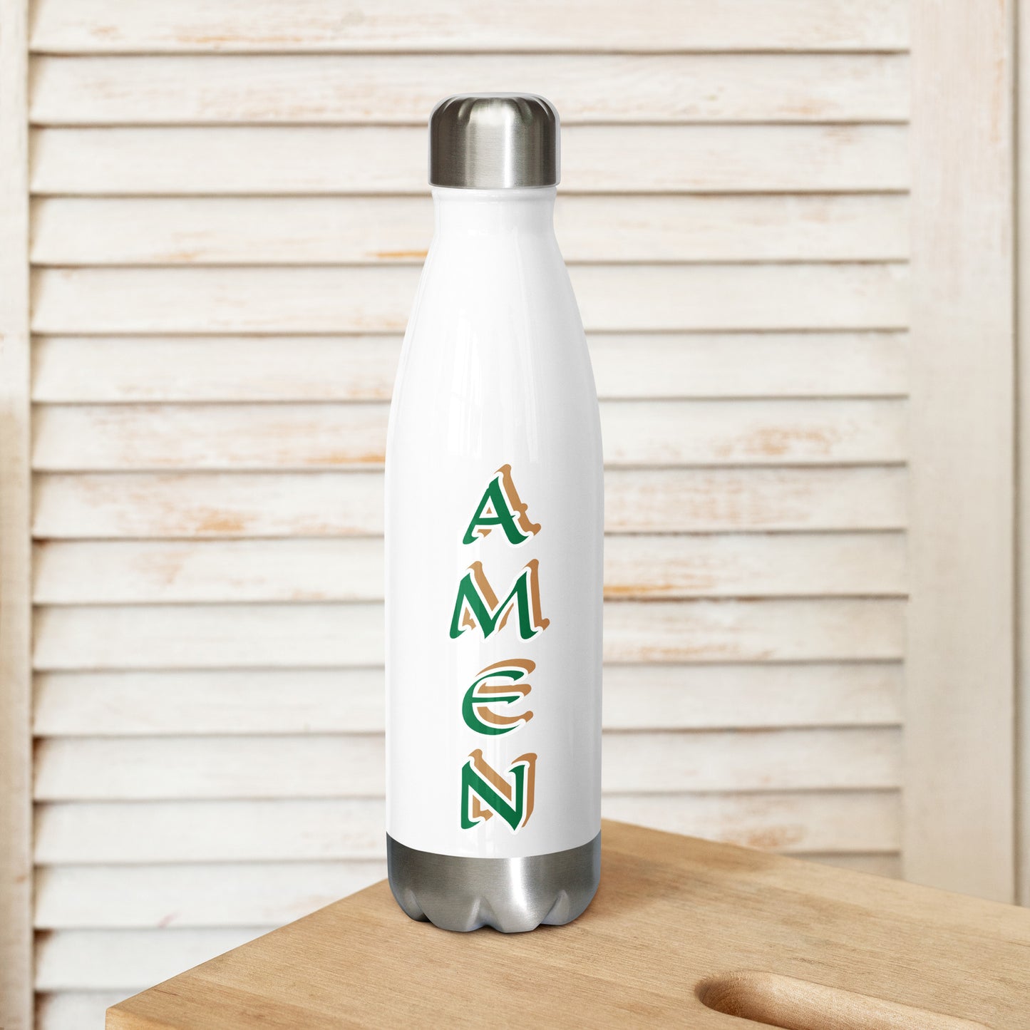 Amen Stainless steel water bottle 3