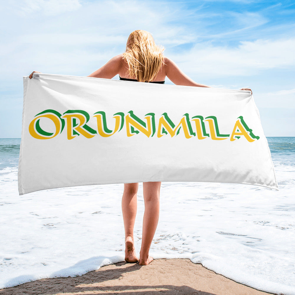 Orunmila Lucumi Reverse Towel