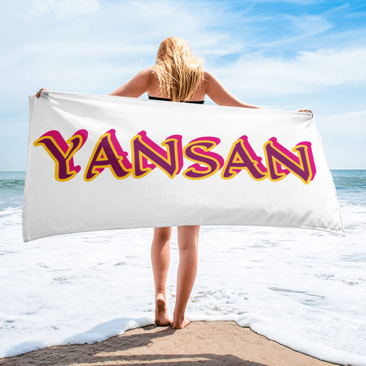 Yansan Eggplant/Yellow Towel