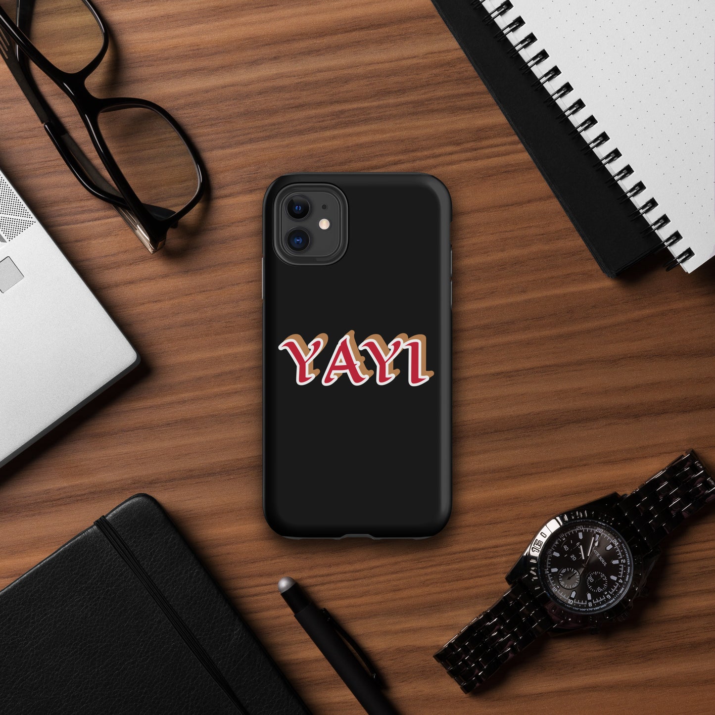 YAYI Black Tough Case for iPhone®