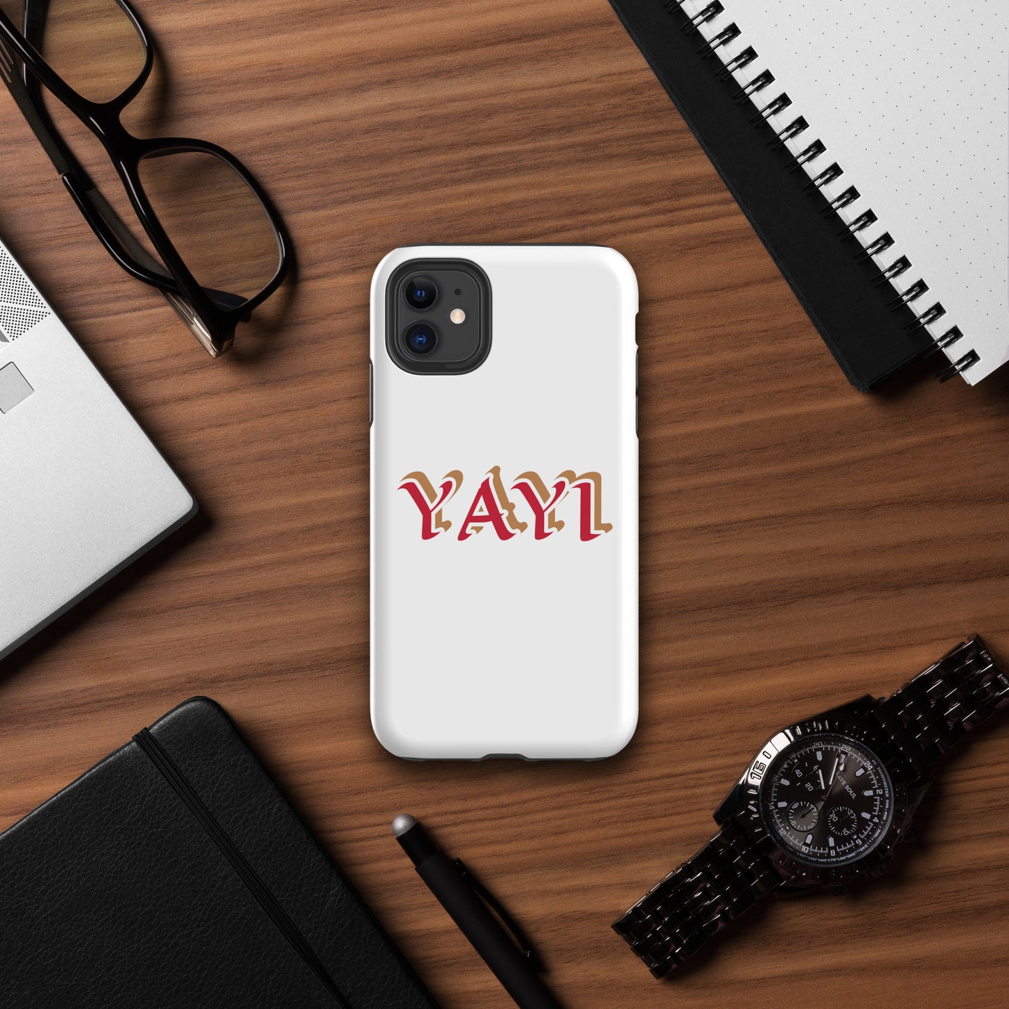 YAYI White Tough Case for iPhone®