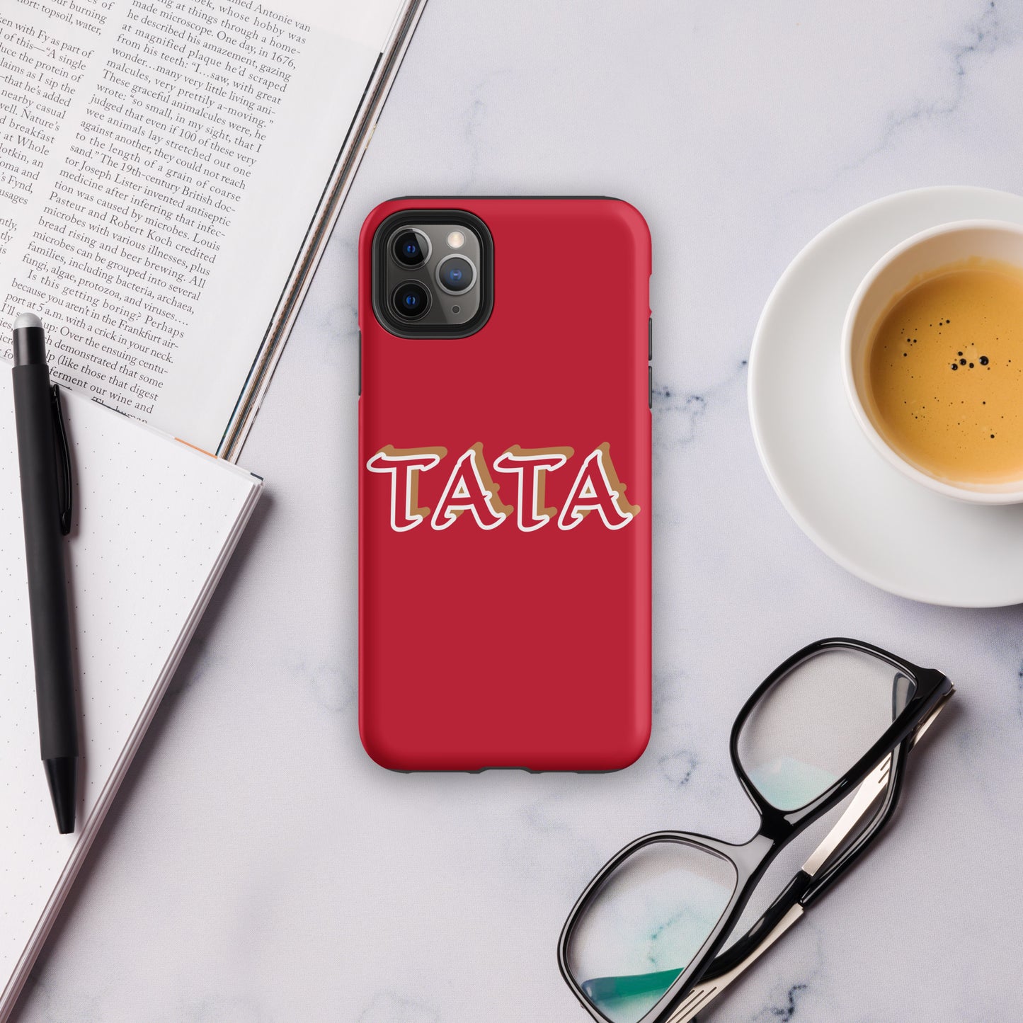TATA Red Tough Case for iPhone®