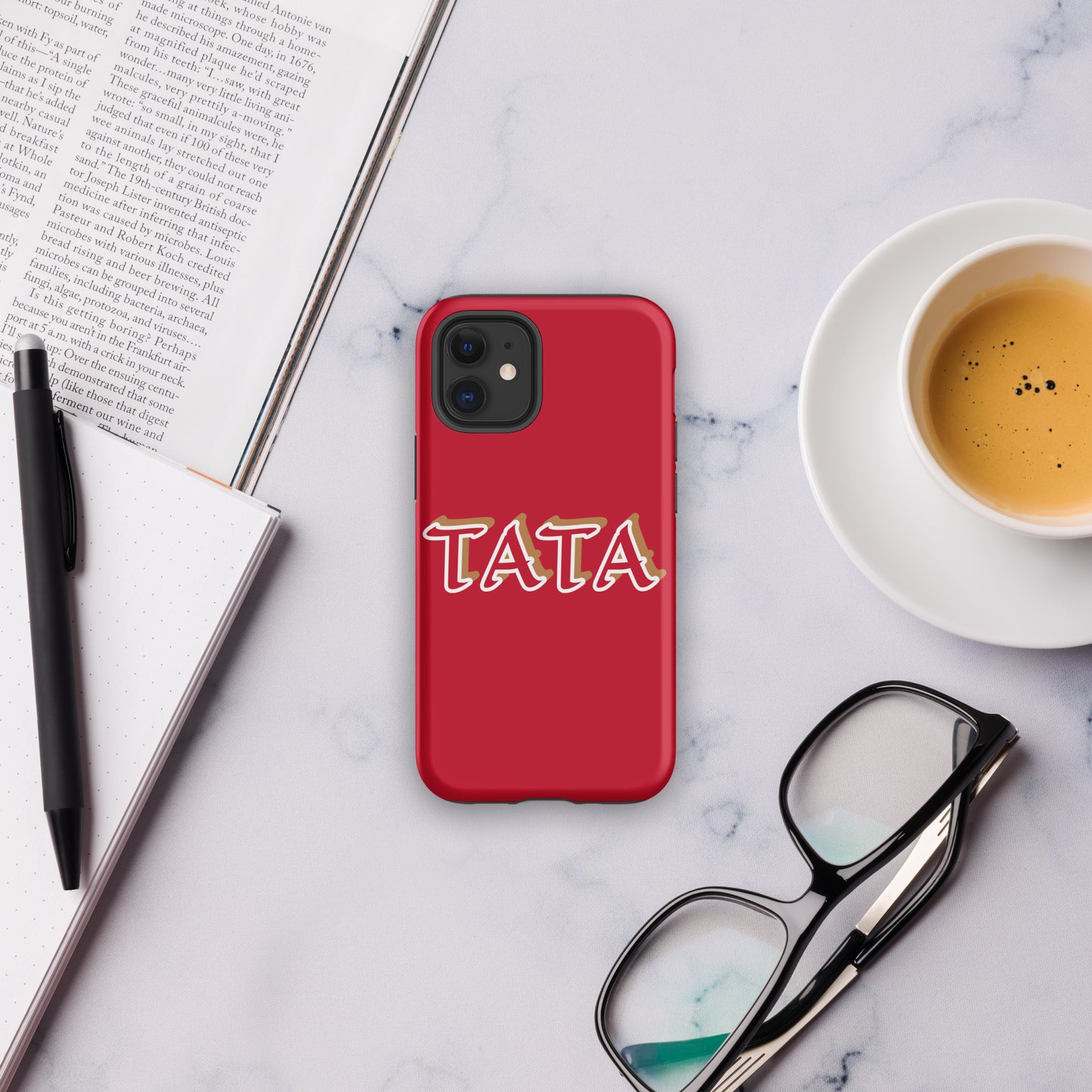 TATA Red Tough Case for iPhone®