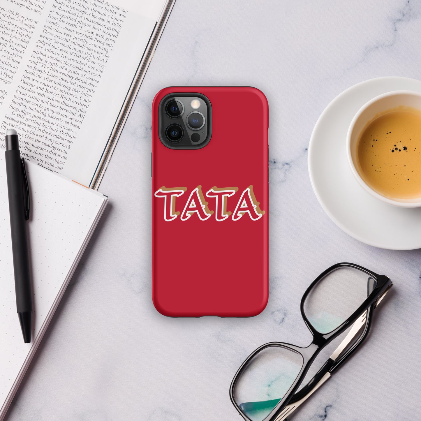 TATA Red Tough Case for iPhone®