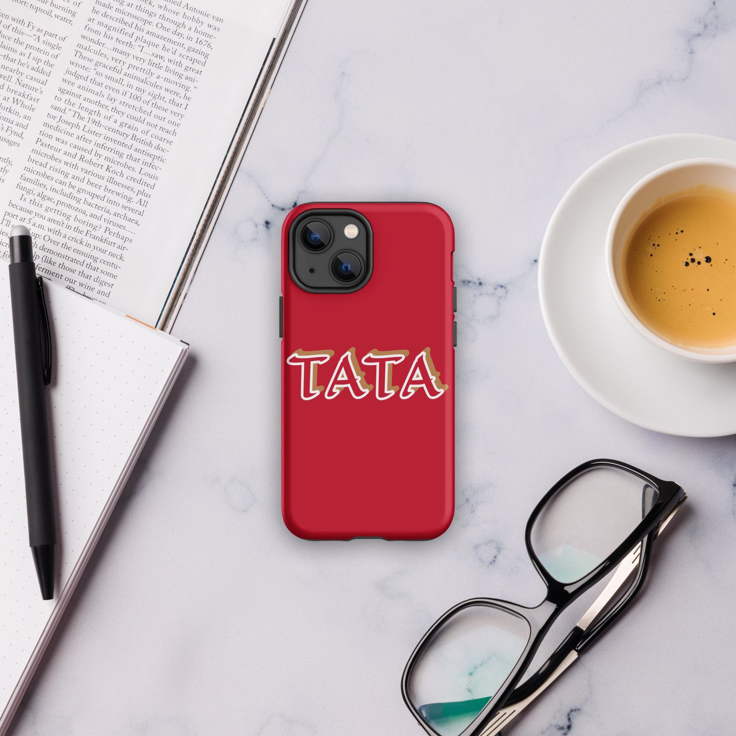 TATA Red Tough Case for iPhone®
